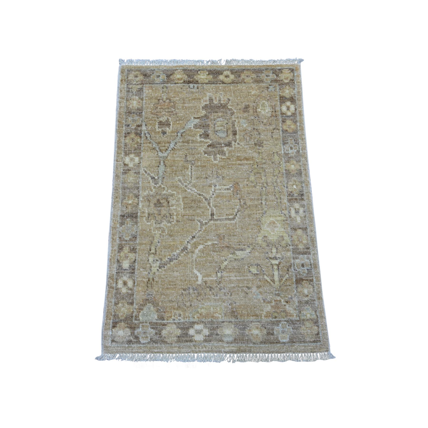 Oushak-And-Peshawar-Hand-Knotted-Rug-108760