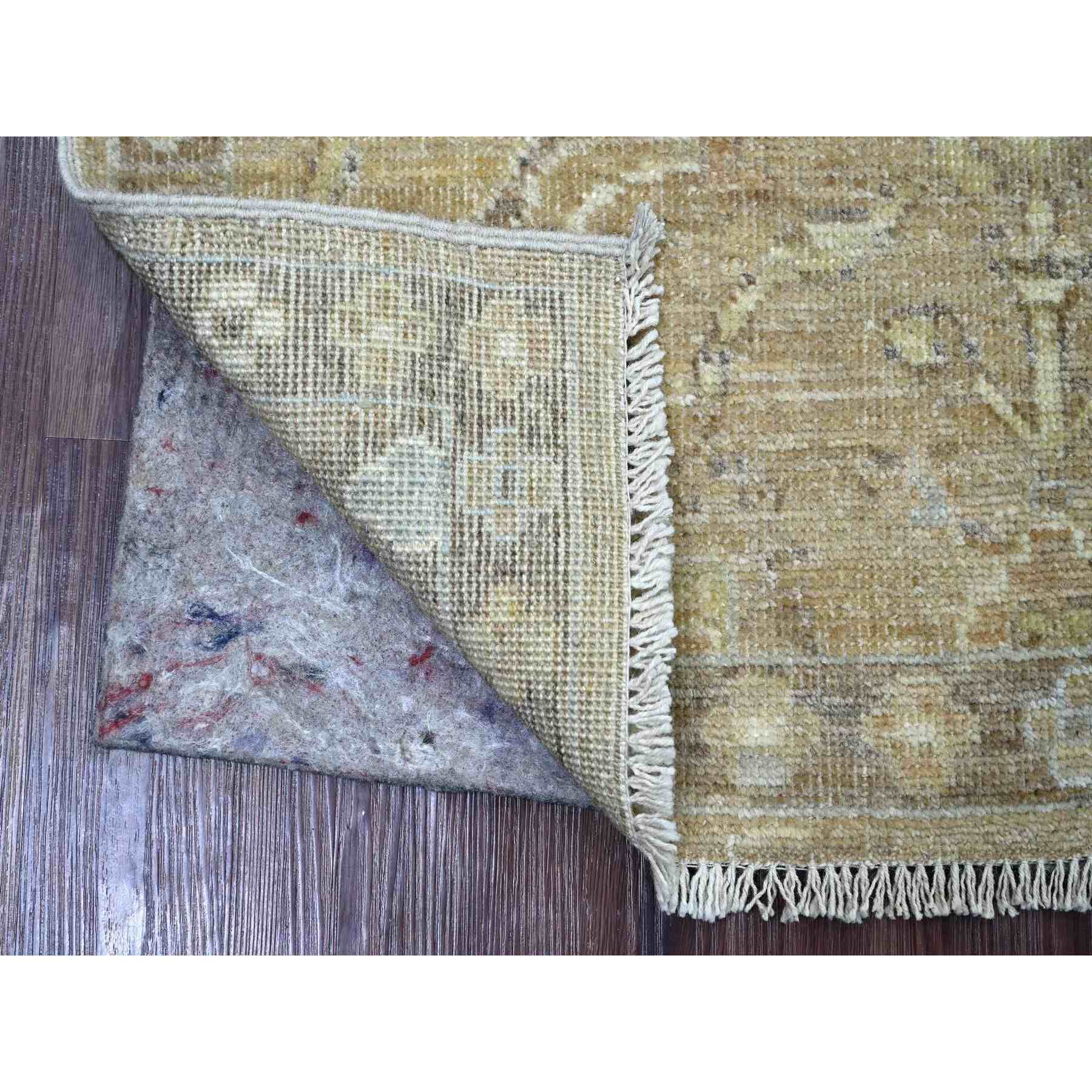 Oushak-And-Peshawar-Hand-Knotted-Rug-108760