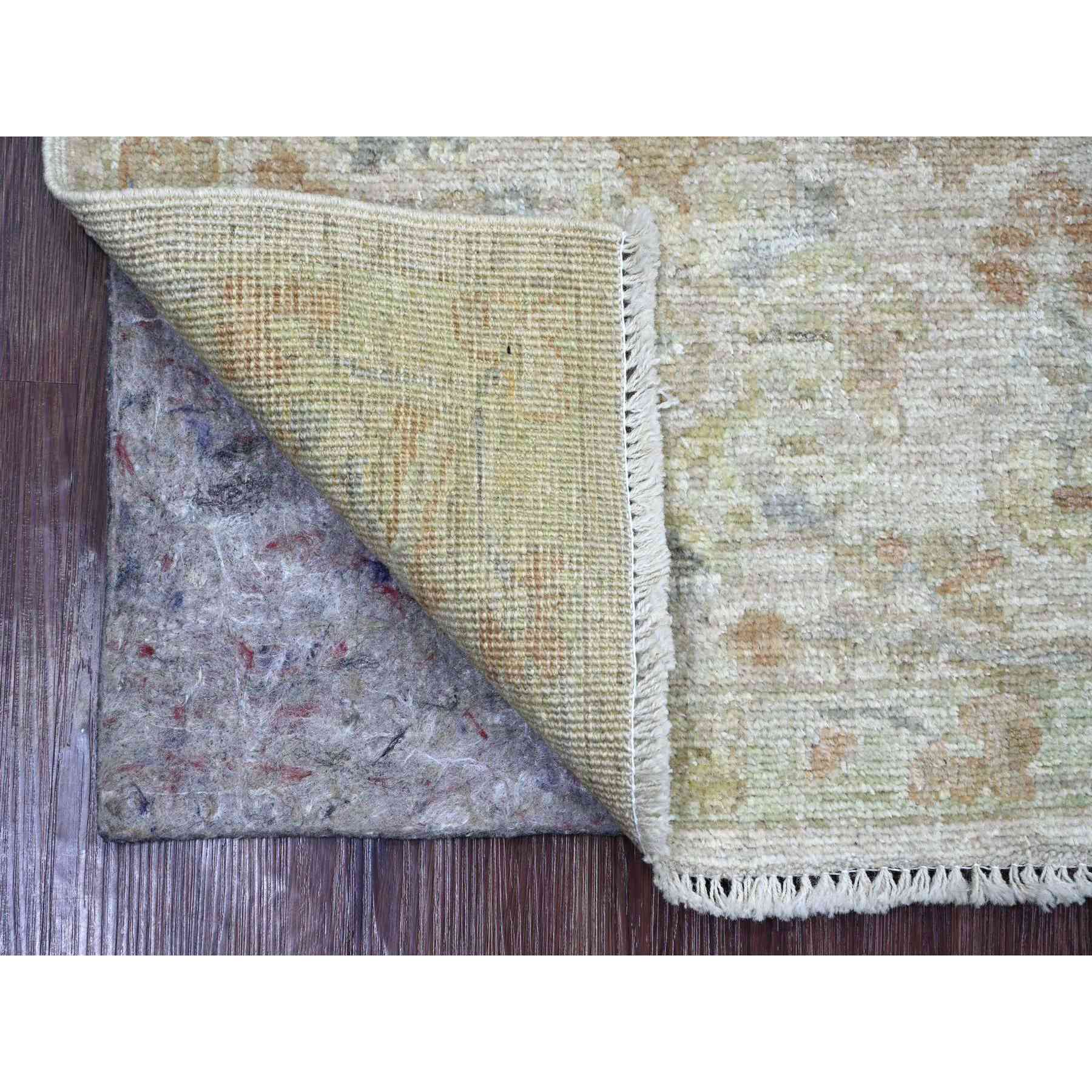 Oushak-And-Peshawar-Hand-Knotted-Rug-108765