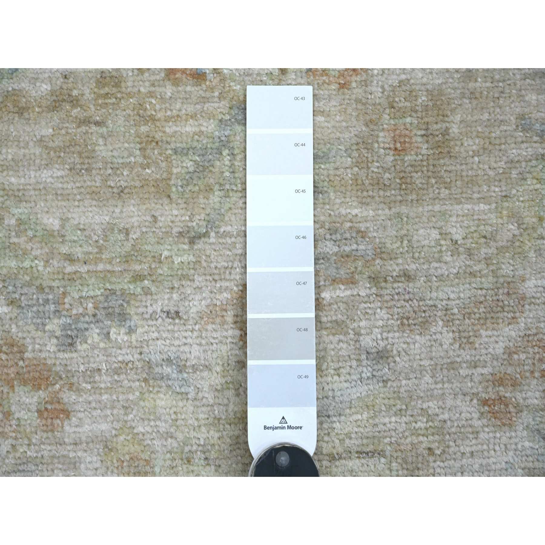 Oushak-And-Peshawar-Hand-Knotted-Rug-108765