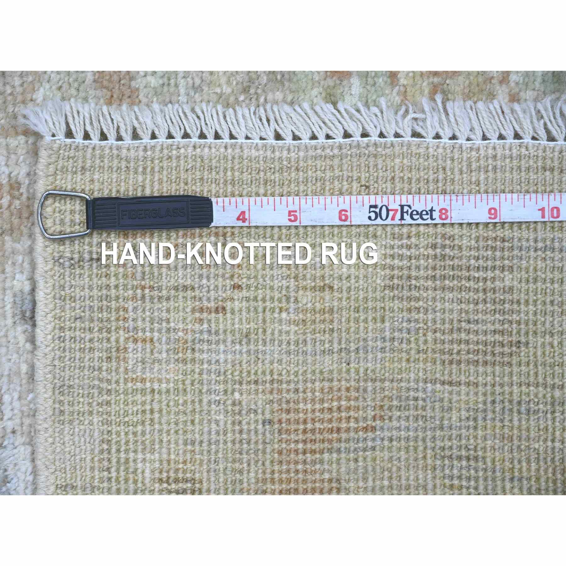 Oushak-And-Peshawar-Hand-Knotted-Rug-108765