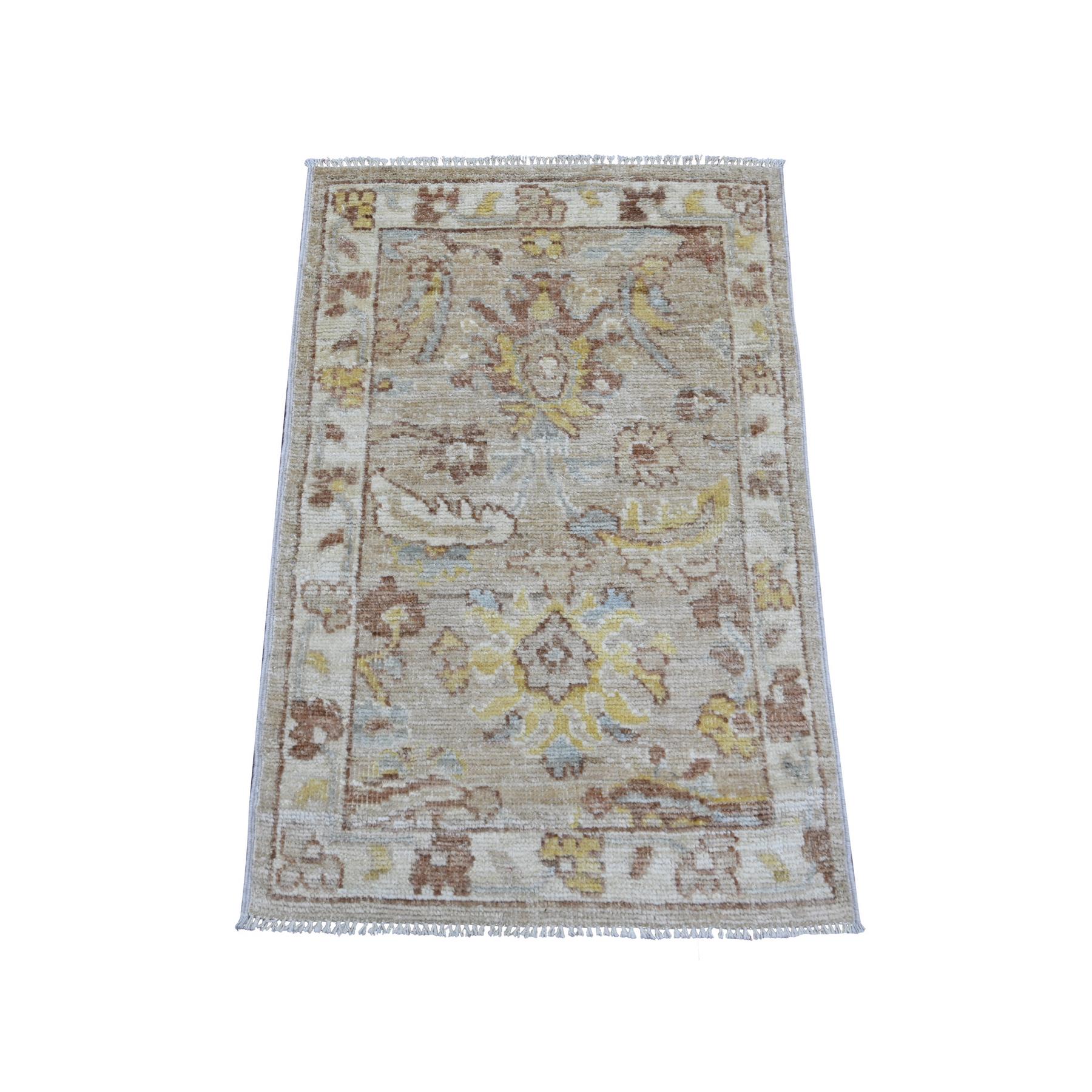 Oushak-And-Peshawar-Hand-Knotted-Rug-108770