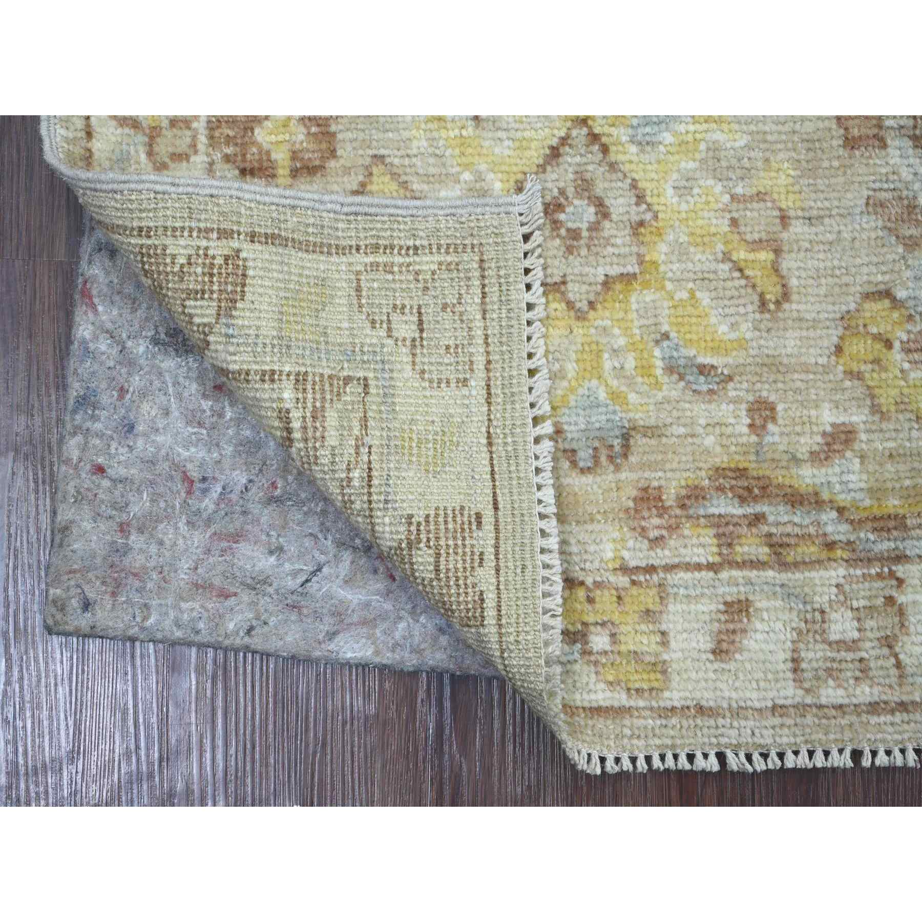 Oushak-And-Peshawar-Hand-Knotted-Rug-108770