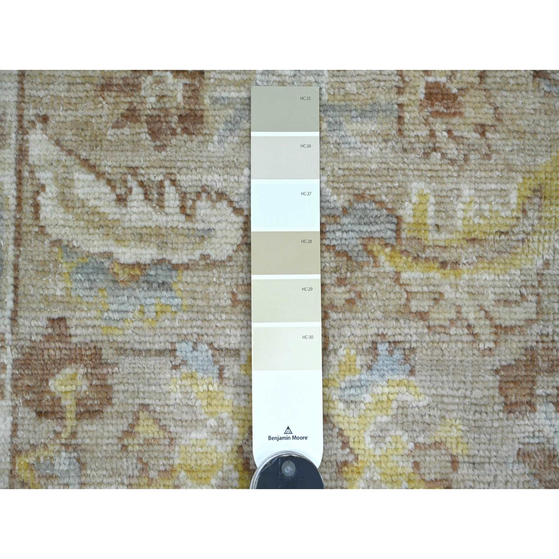 Oushak-And-Peshawar-Hand-Knotted-Rug-108770