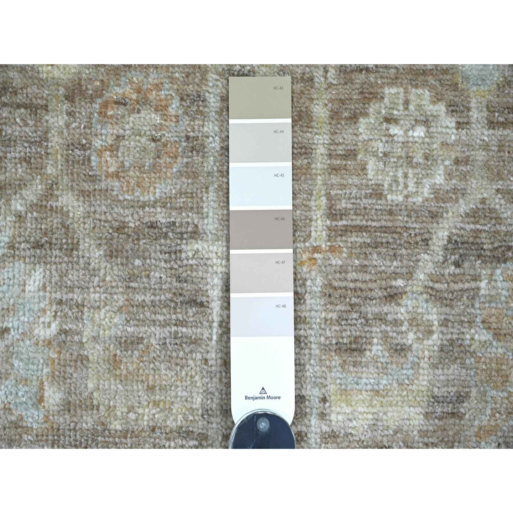 Oushak-And-Peshawar-Hand-Knotted-Rug-108775