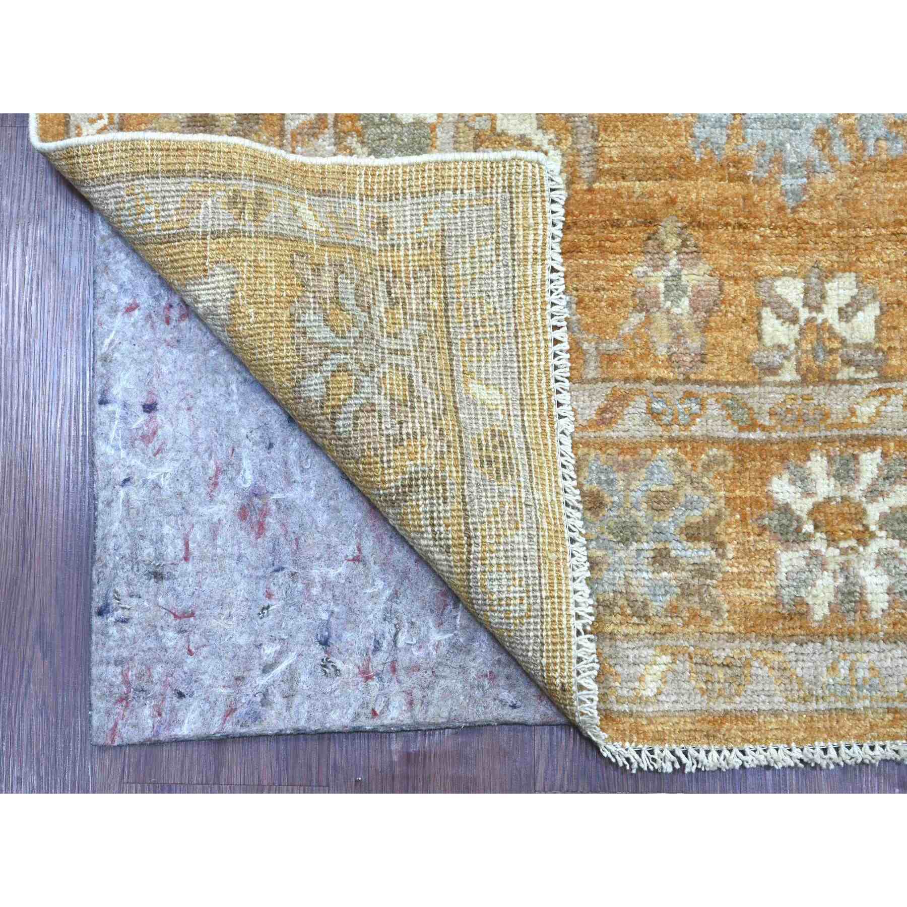 Oushak-And-Peshawar-Hand-Knotted-Rug-108780