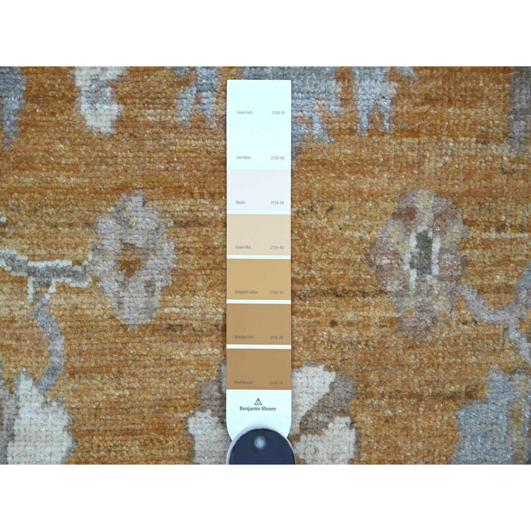 Oushak-And-Peshawar-Hand-Knotted-Rug-108780