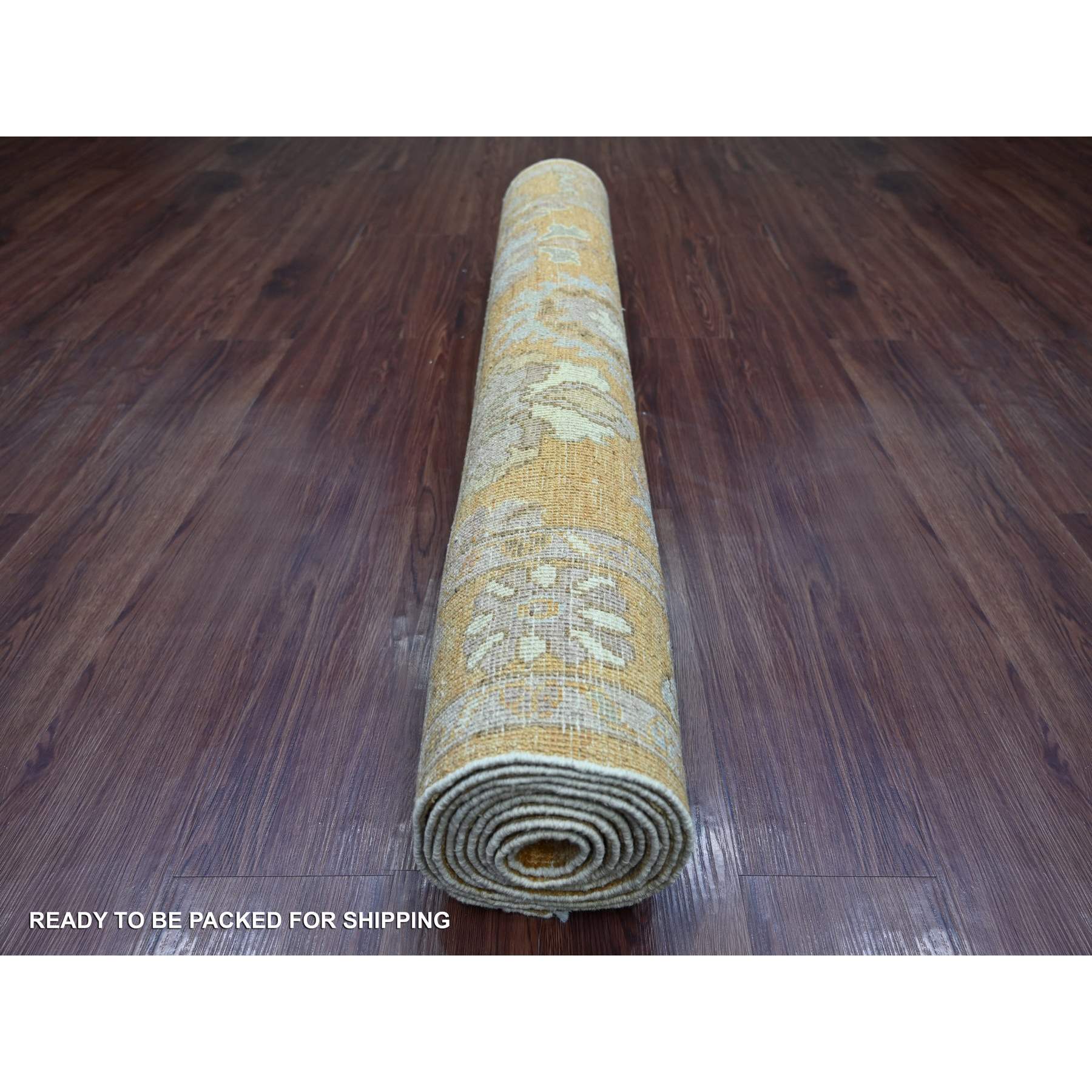 Oushak-And-Peshawar-Hand-Knotted-Rug-108780