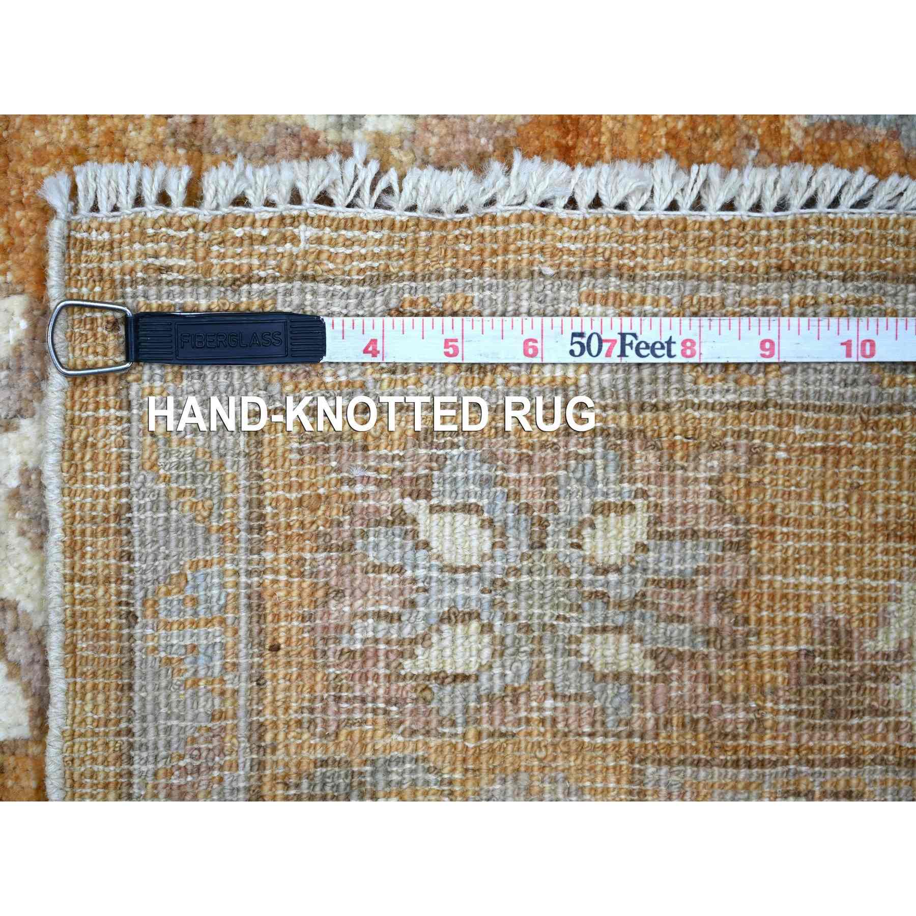 Oushak-And-Peshawar-Hand-Knotted-Rug-108780