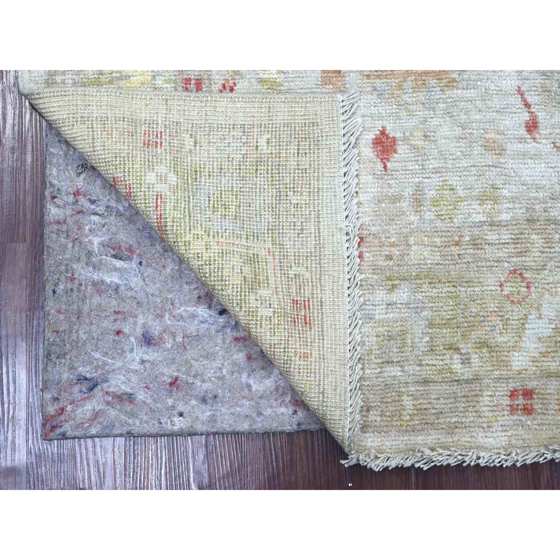 Oushak-And-Peshawar-Hand-Knotted-Rug-108785