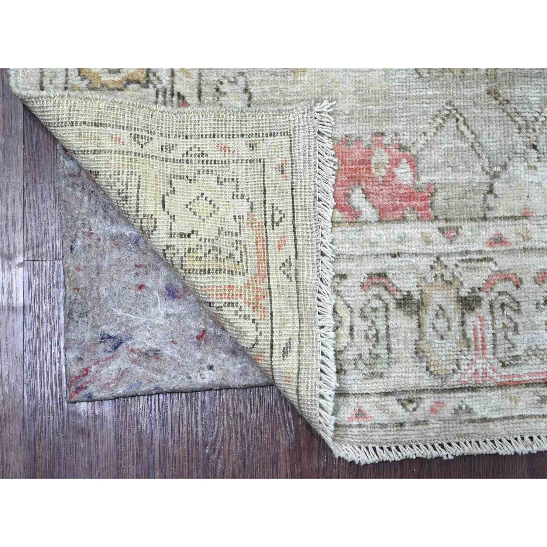 Oushak-And-Peshawar-Hand-Knotted-Rug-108790