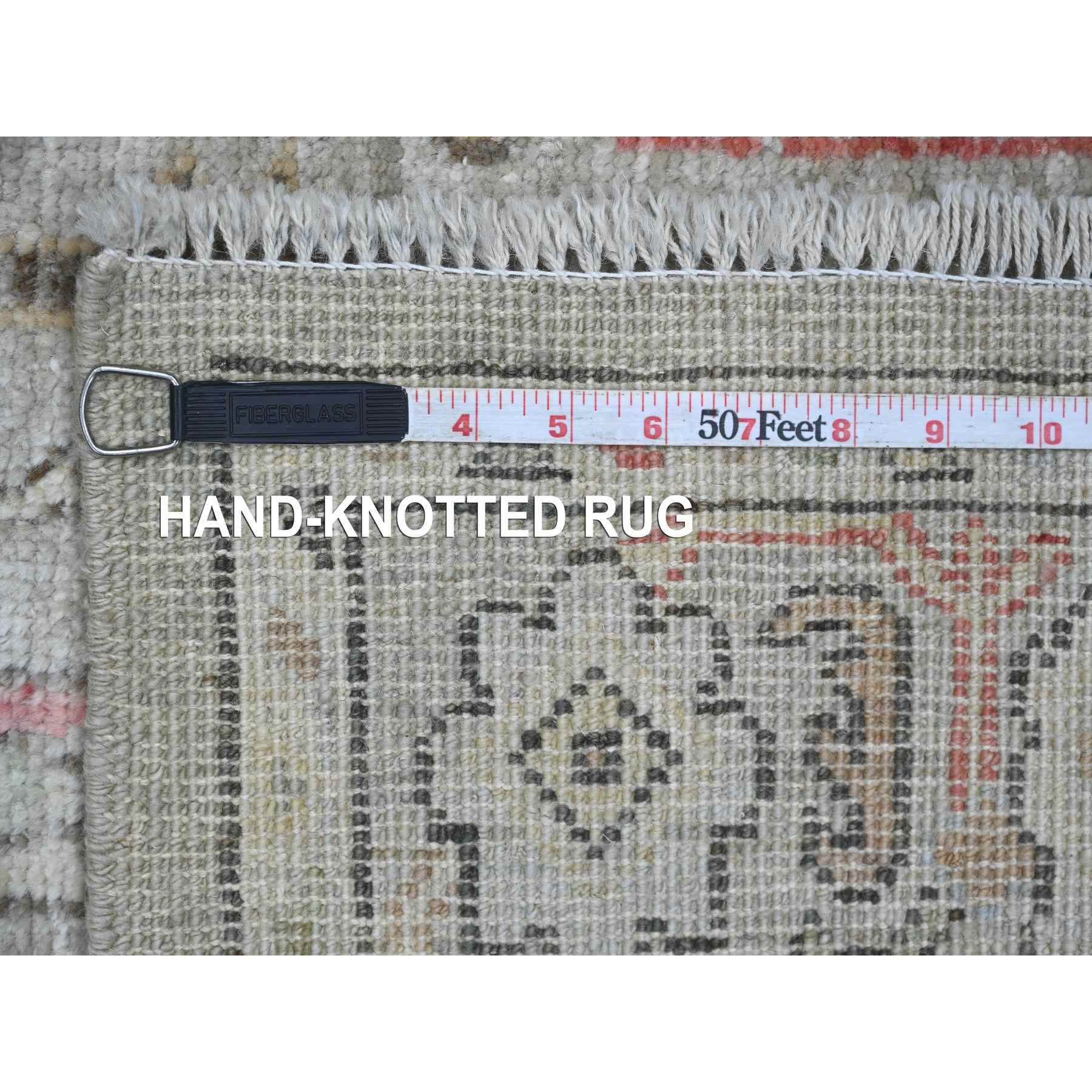 Oushak-And-Peshawar-Hand-Knotted-Rug-108790