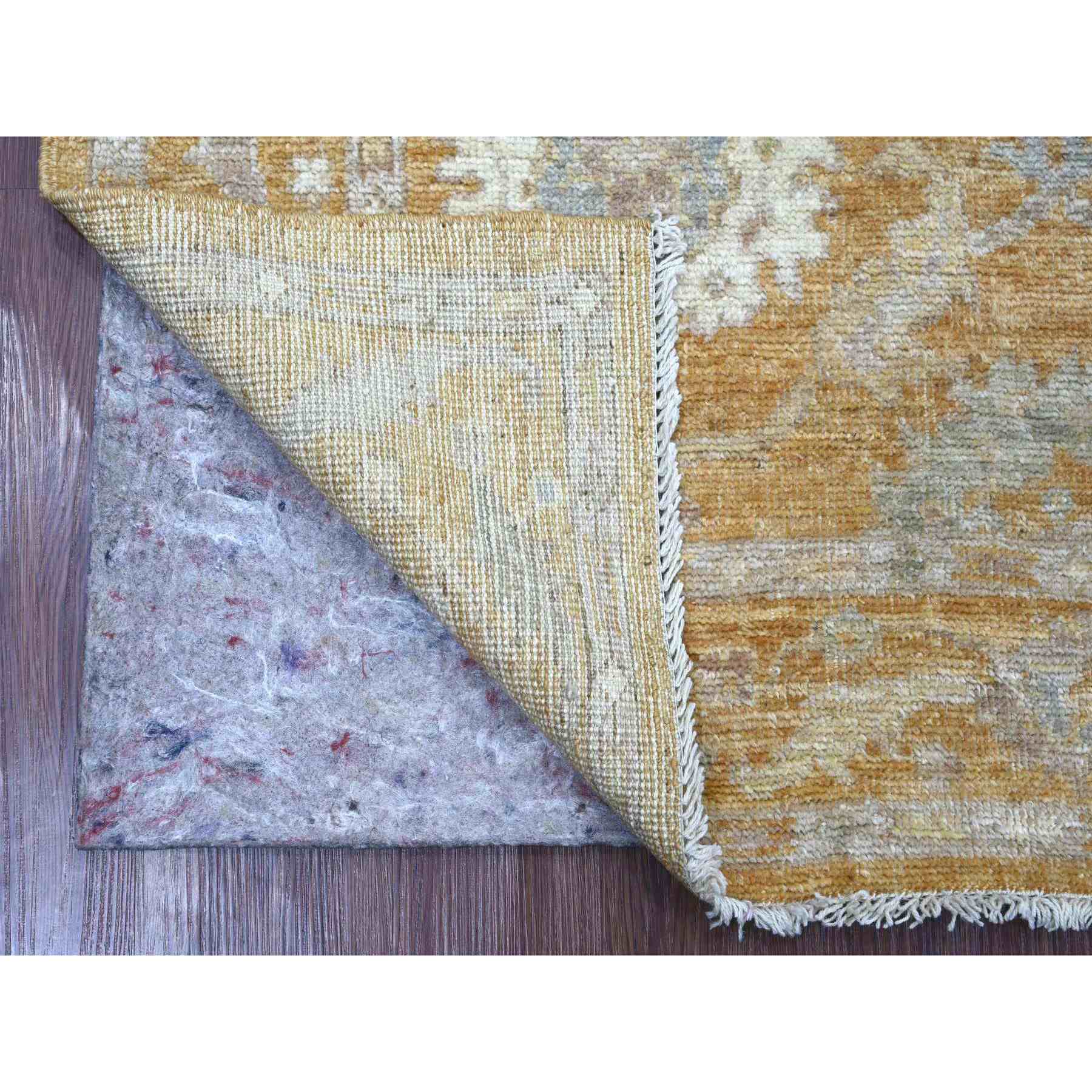 Oushak-And-Peshawar-Hand-Knotted-Rug-108795