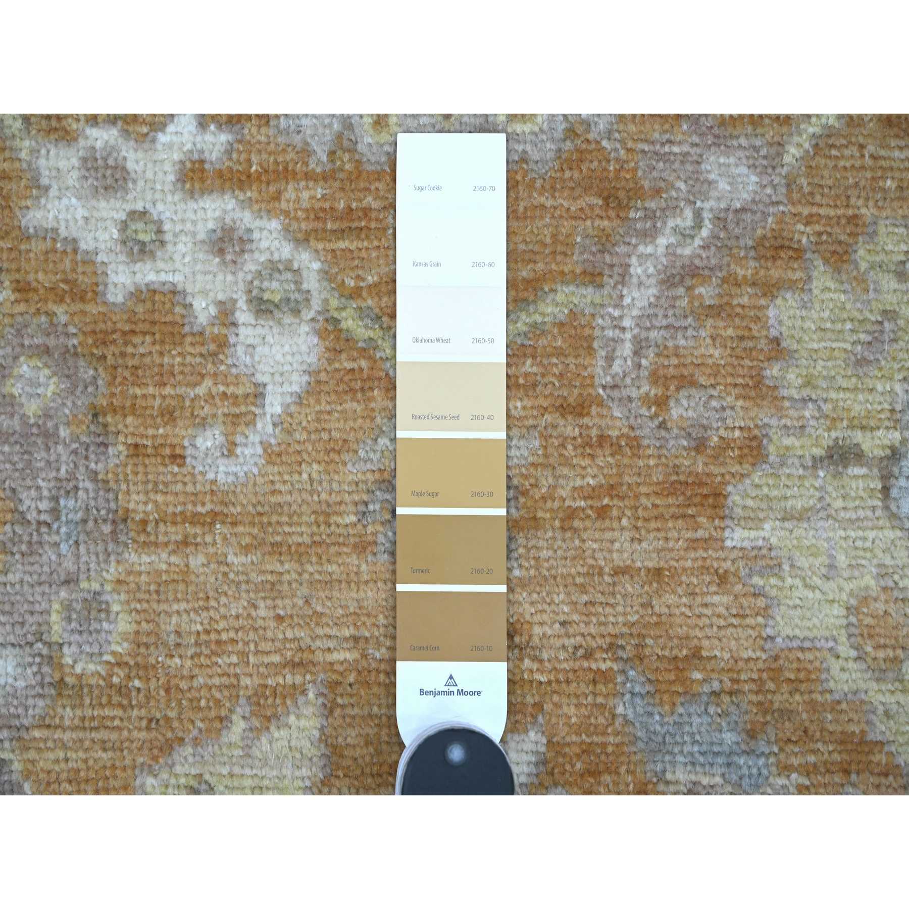 Oushak-And-Peshawar-Hand-Knotted-Rug-108795