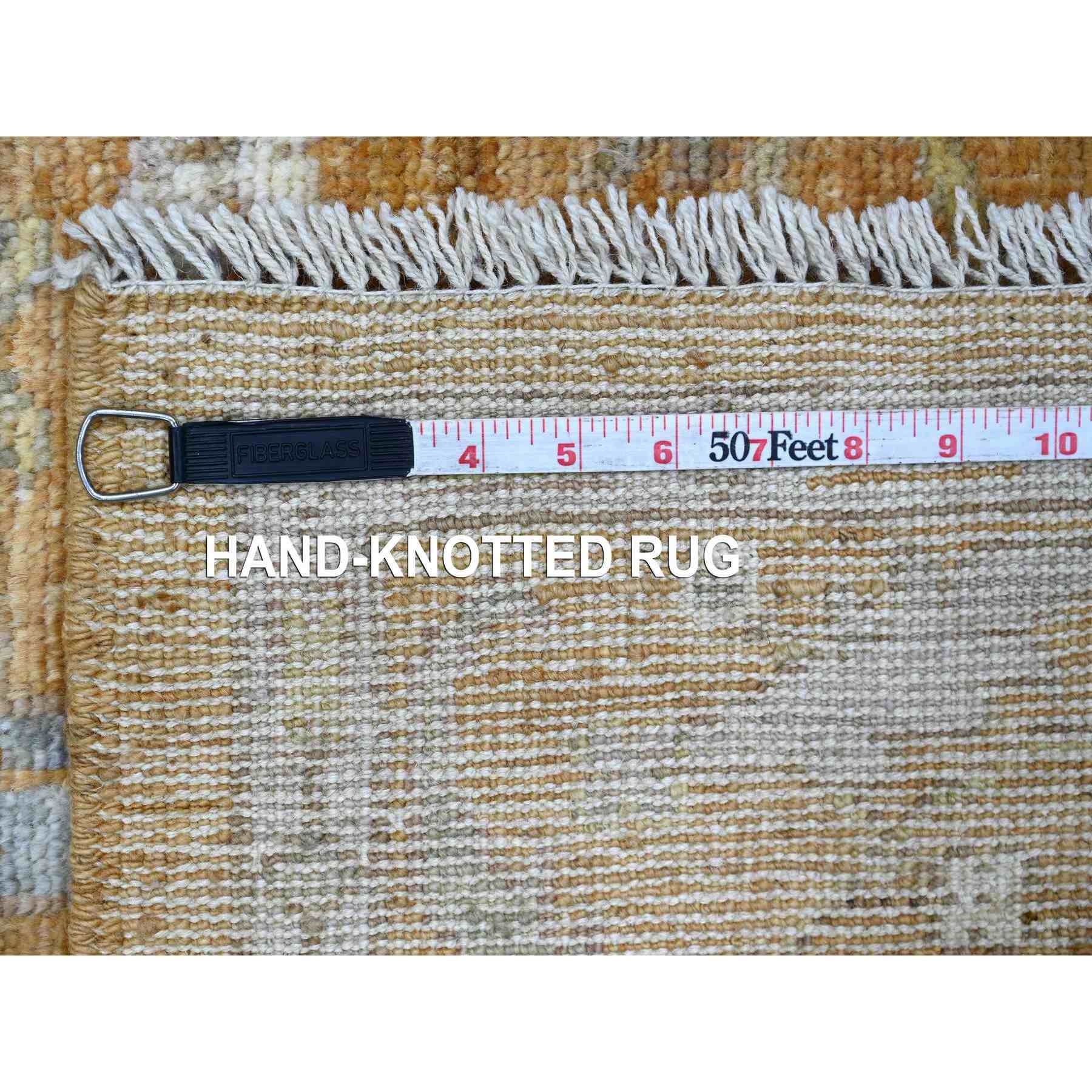 Oushak-And-Peshawar-Hand-Knotted-Rug-108795