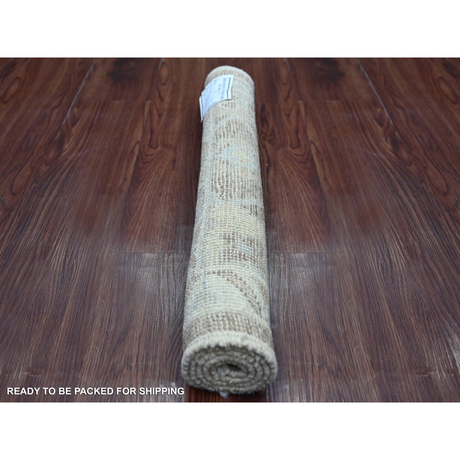 Oushak-And-Peshawar-Hand-Knotted-Rug-108805