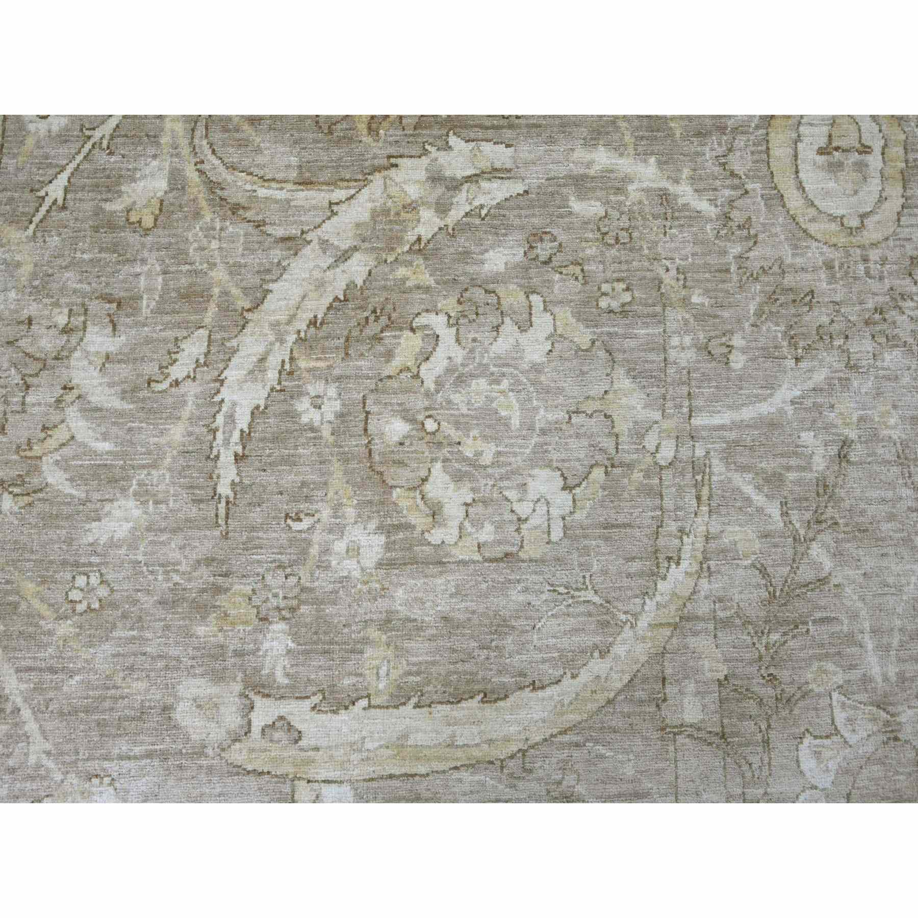 Oushak-And-Peshawar-Hand-Knotted-Rug-109380