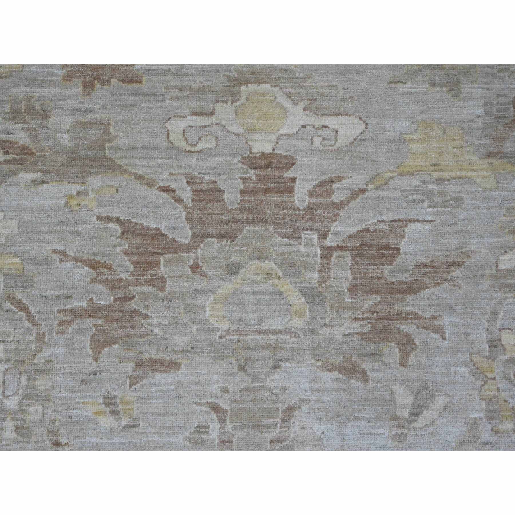 Oushak-And-Peshawar-Hand-Knotted-Rug-109390