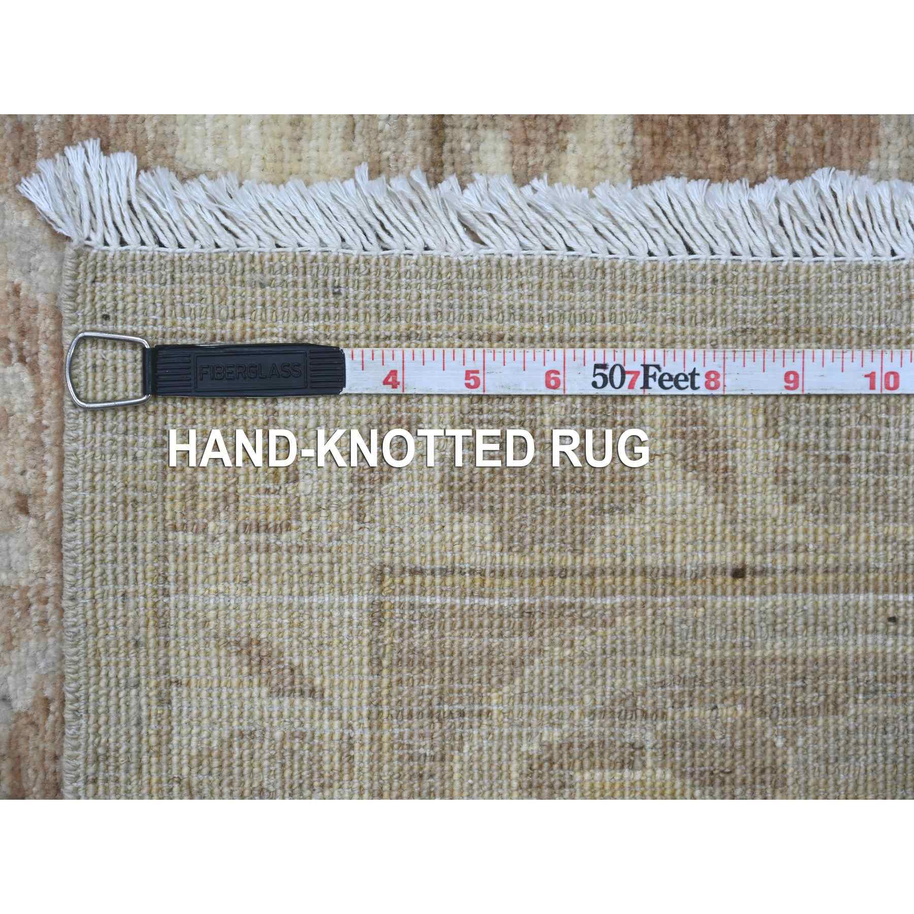Oushak-And-Peshawar-Hand-Knotted-Rug-109390