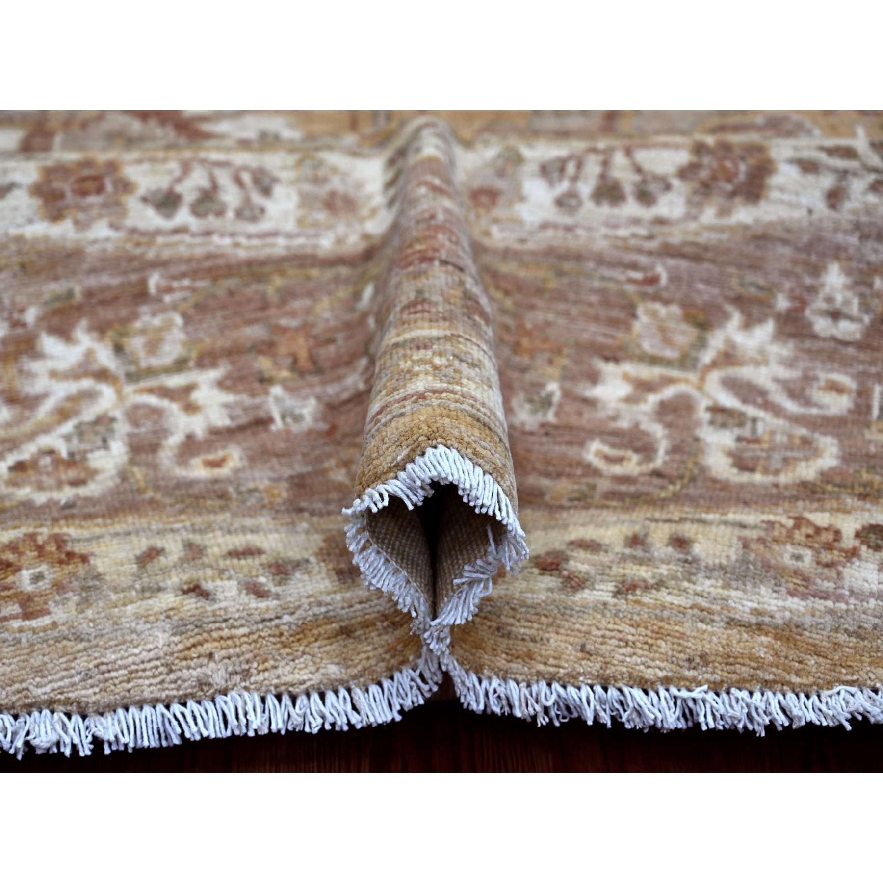 Oushak-And-Peshawar-Hand-Knotted-Rug-109435