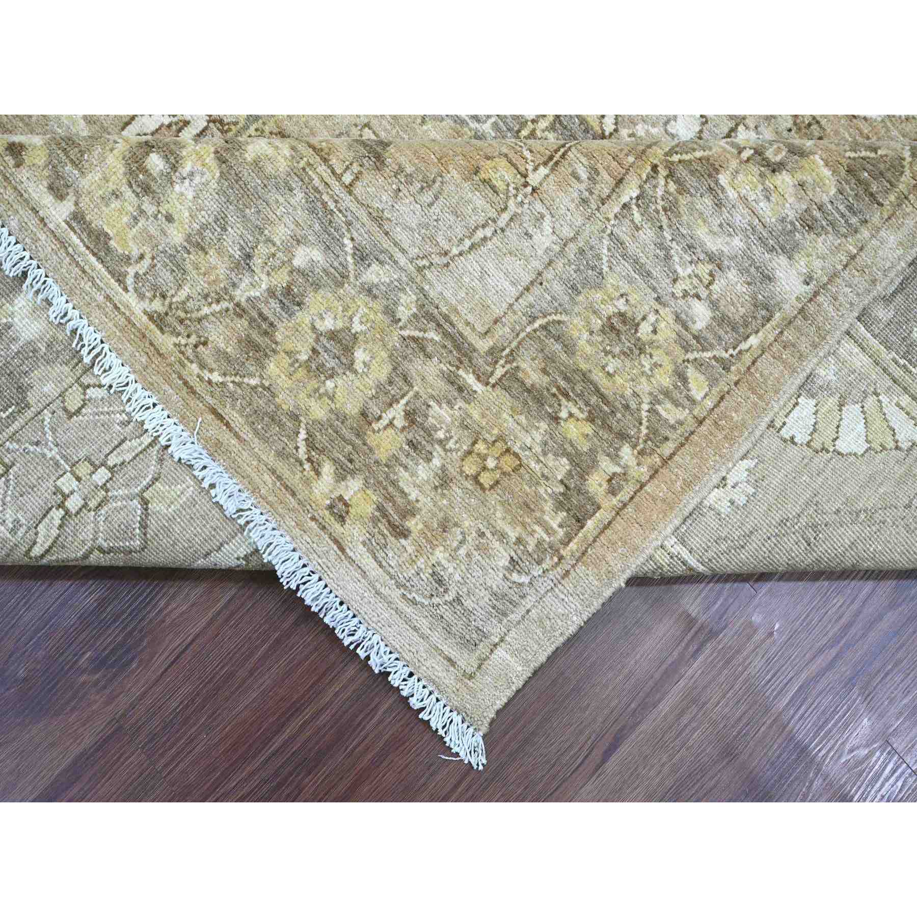 Oushak-And-Peshawar-Hand-Knotted-Rug-109460