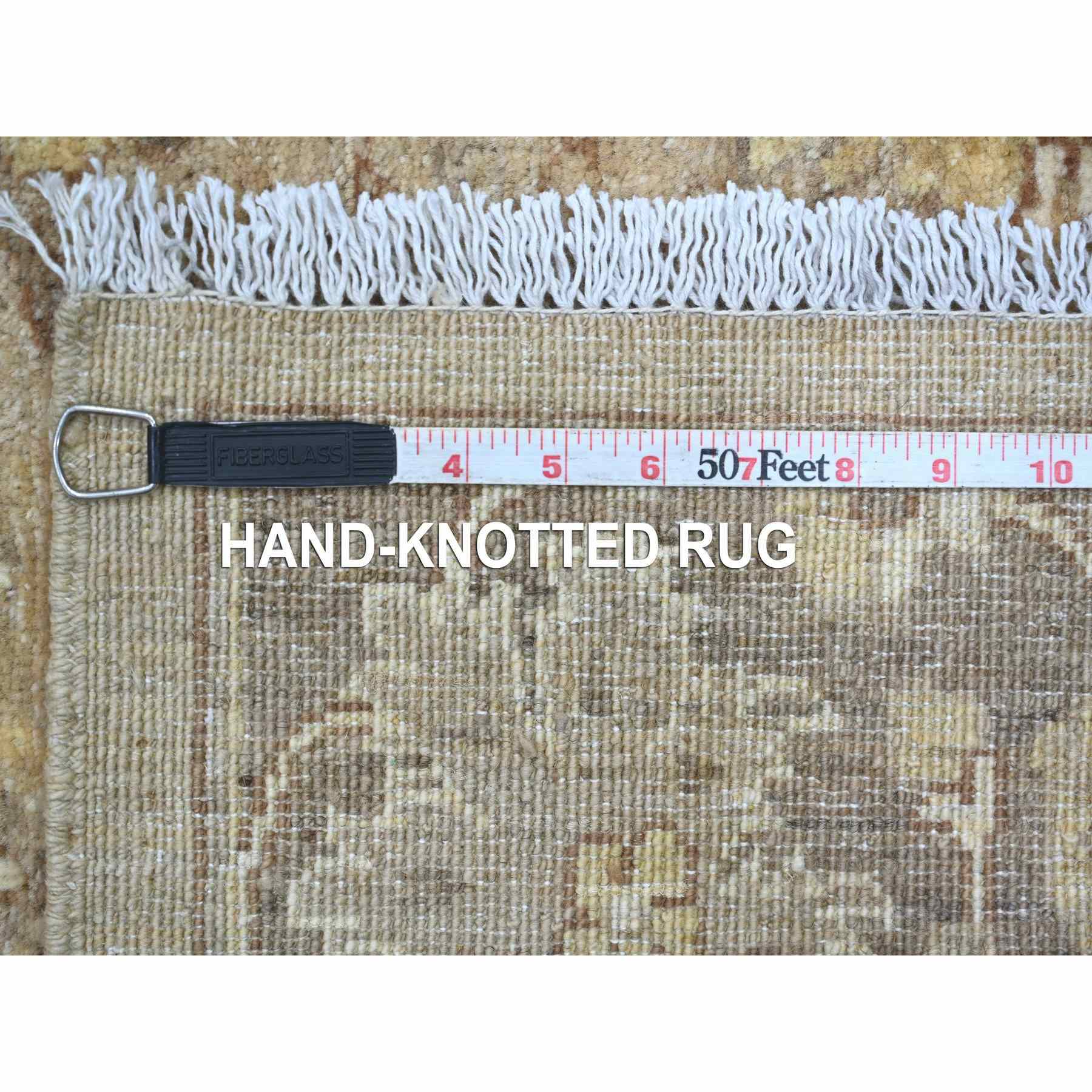 Oushak-And-Peshawar-Hand-Knotted-Rug-109460