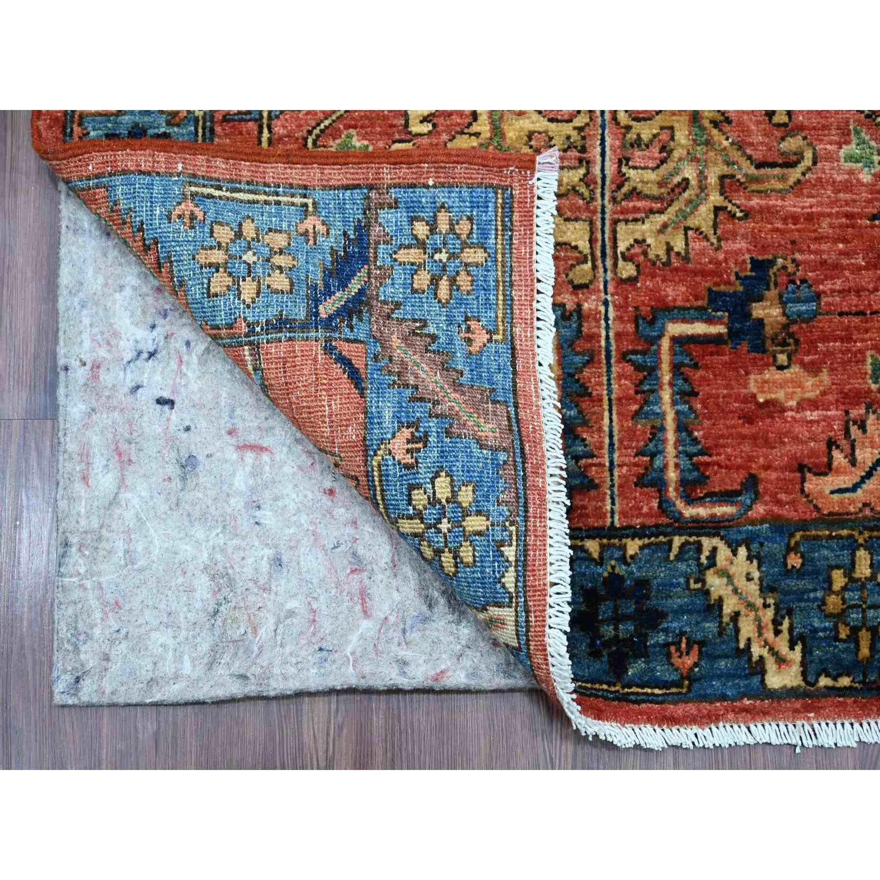 Tribal-Geometric-Hand-Knotted-Rug-107505