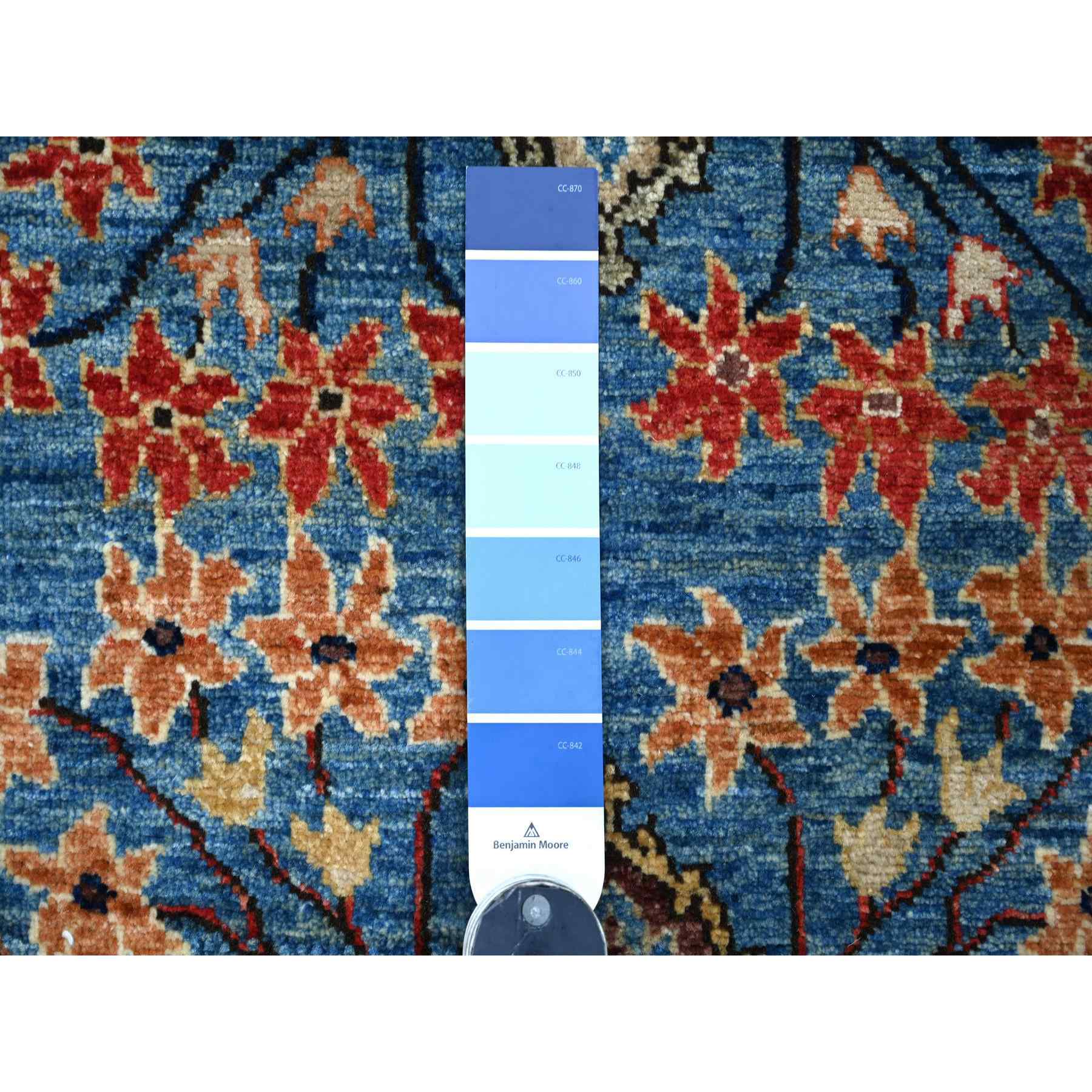 Tribal-Geometric-Hand-Knotted-Rug-107515