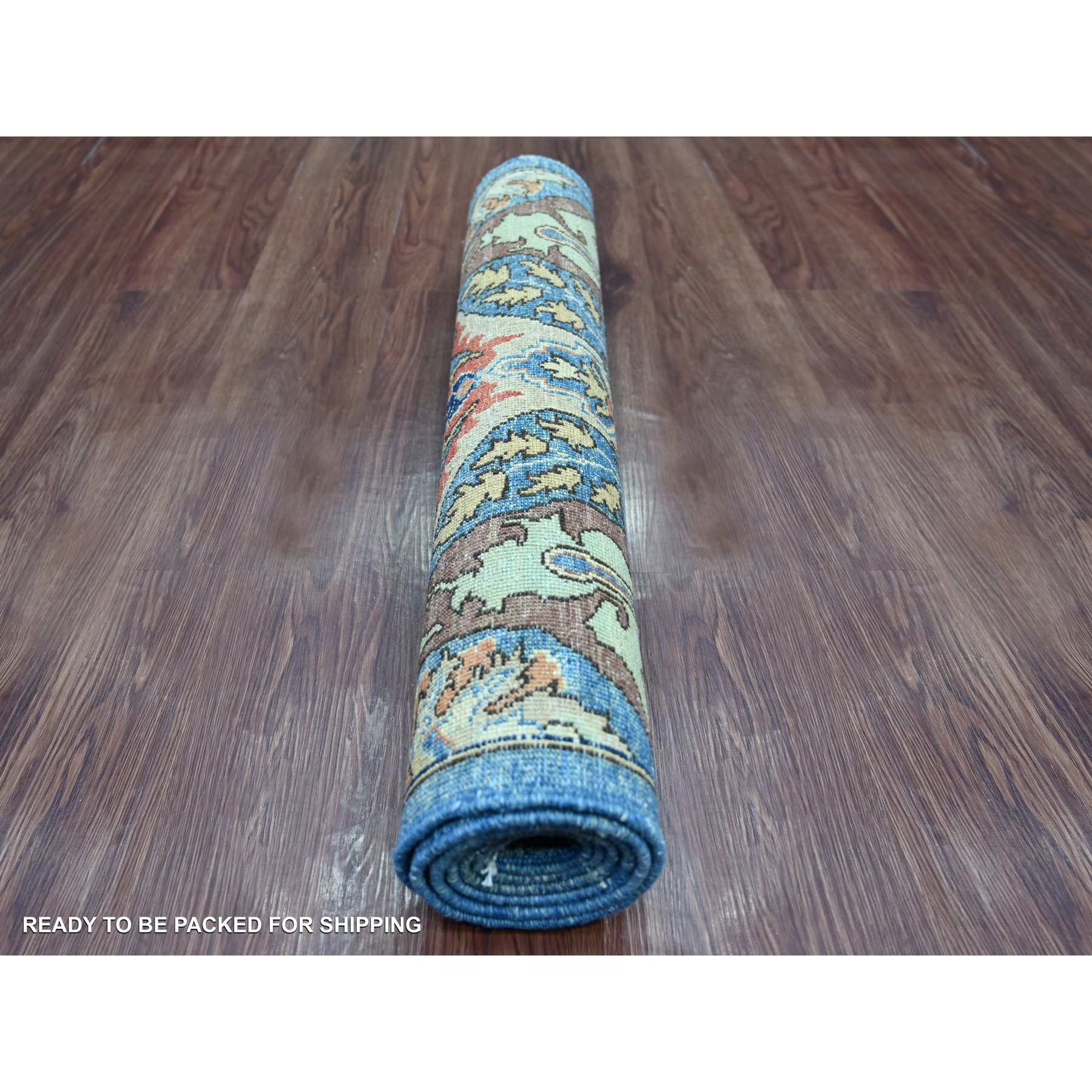 Tribal-Geometric-Hand-Knotted-Rug-107515