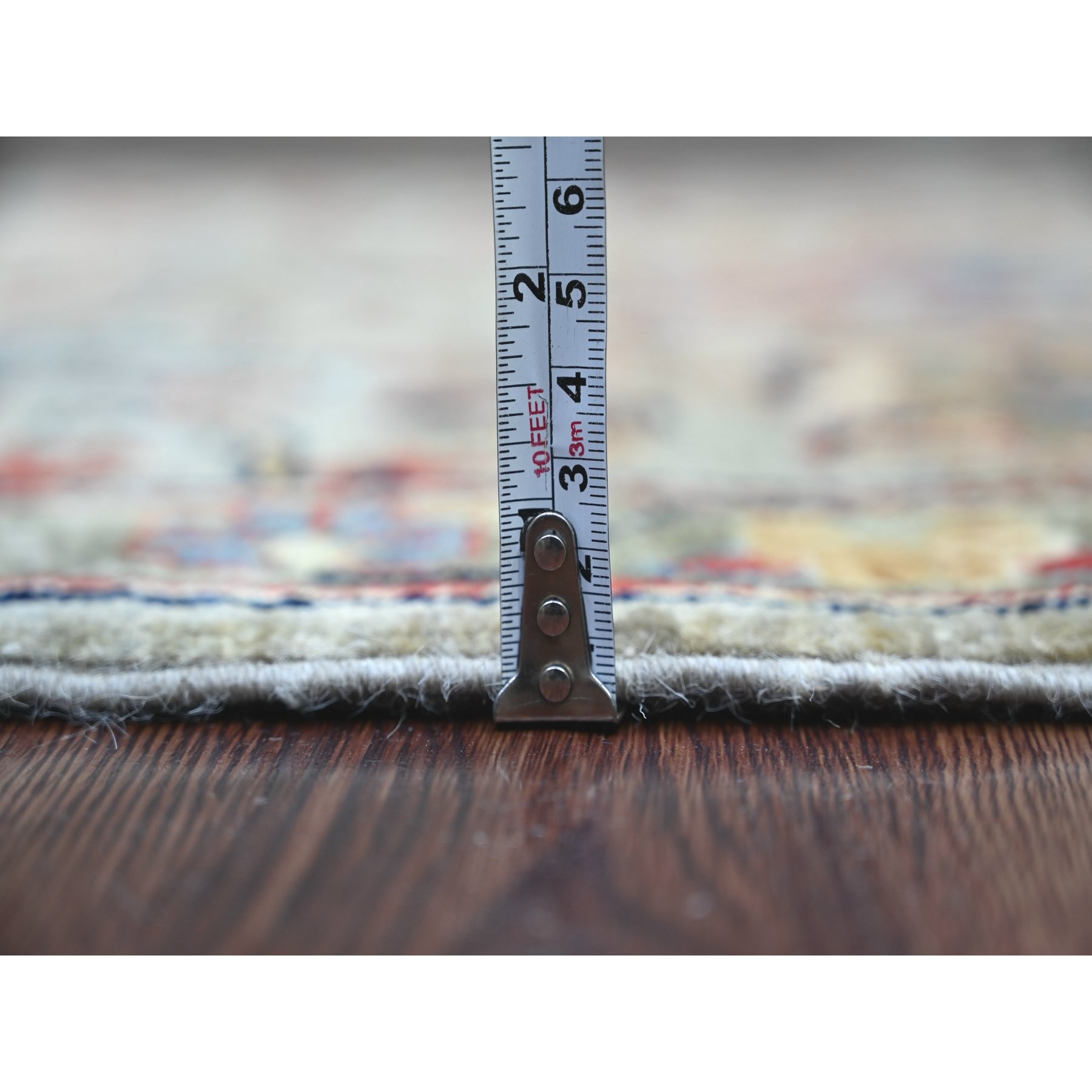 Tribal-Geometric-Hand-Knotted-Rug-107520
