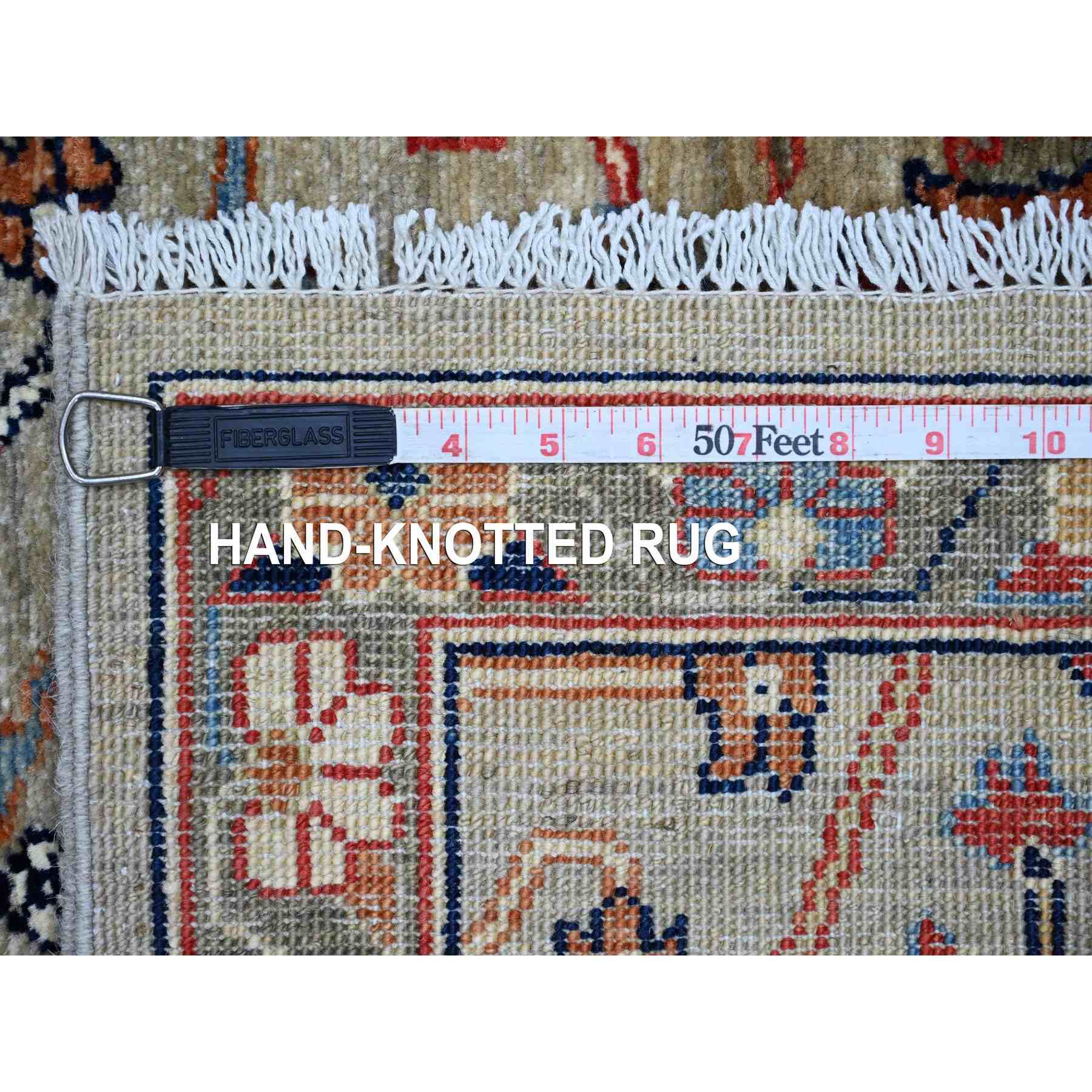 Tribal-Geometric-Hand-Knotted-Rug-107520