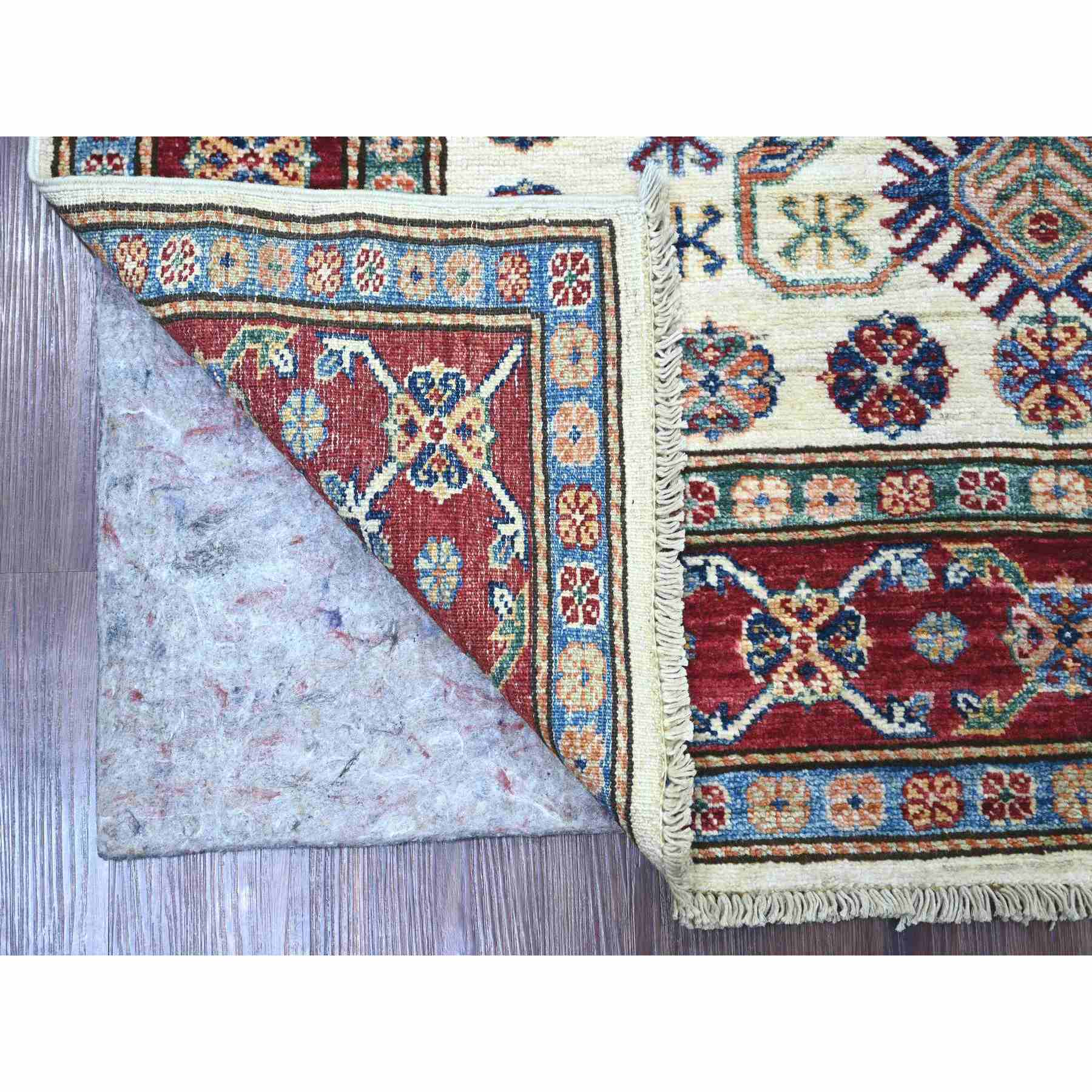 Tribal-Geometric-Hand-Knotted-Rug-107770