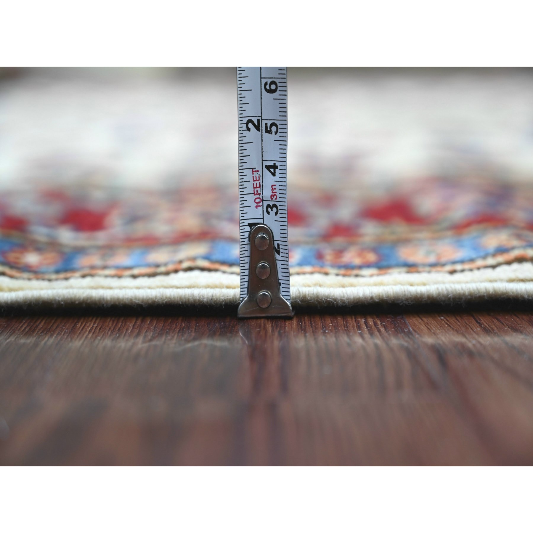 Tribal-Geometric-Hand-Knotted-Rug-107770