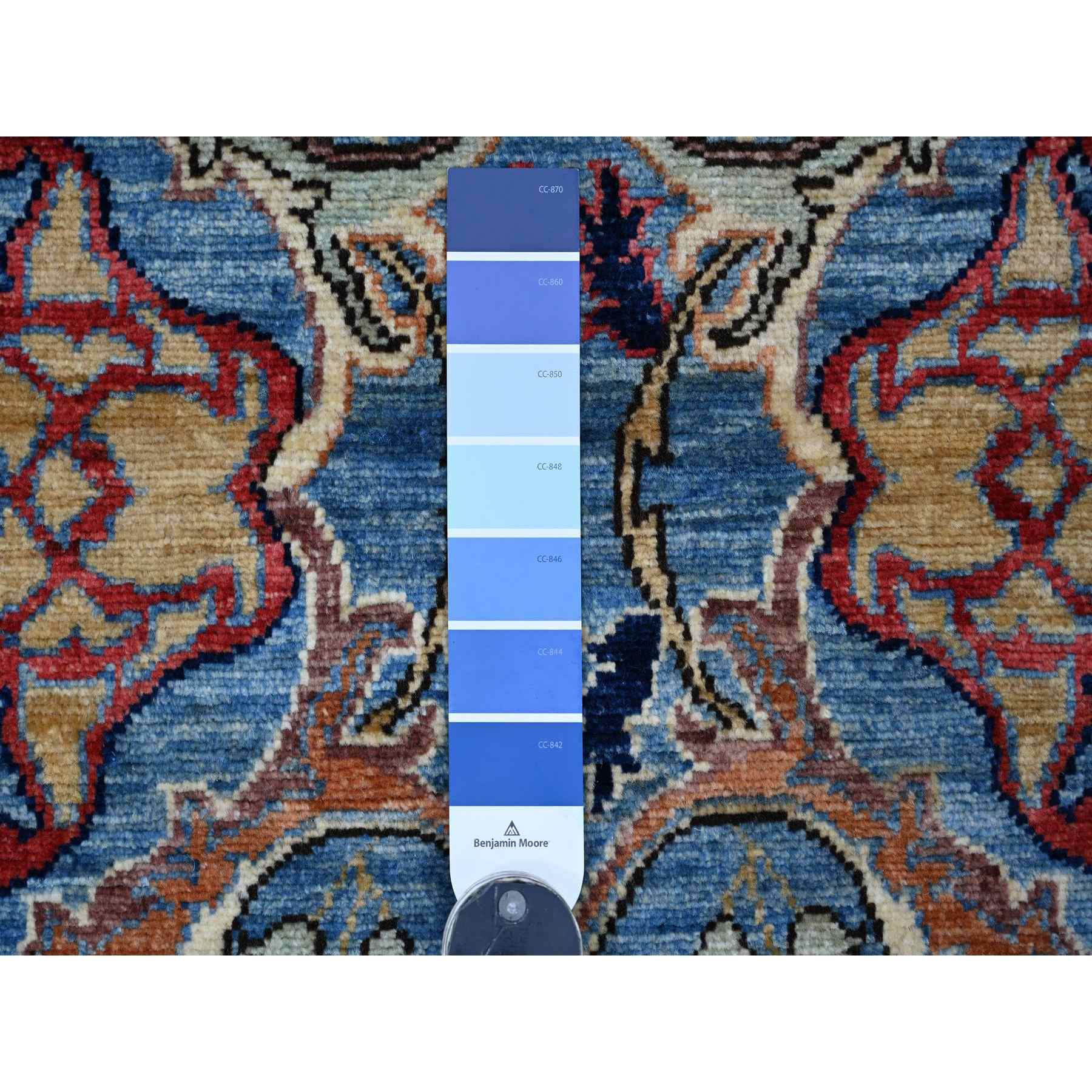 Tribal-Geometric-Hand-Knotted-Rug-107895