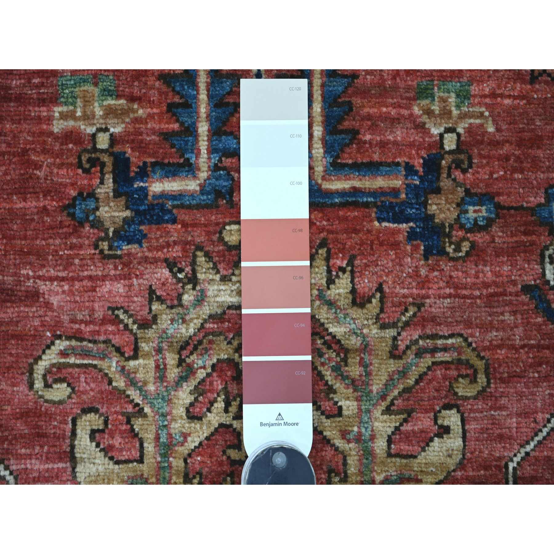 Tribal-Geometric-Hand-Knotted-Rug-107900
