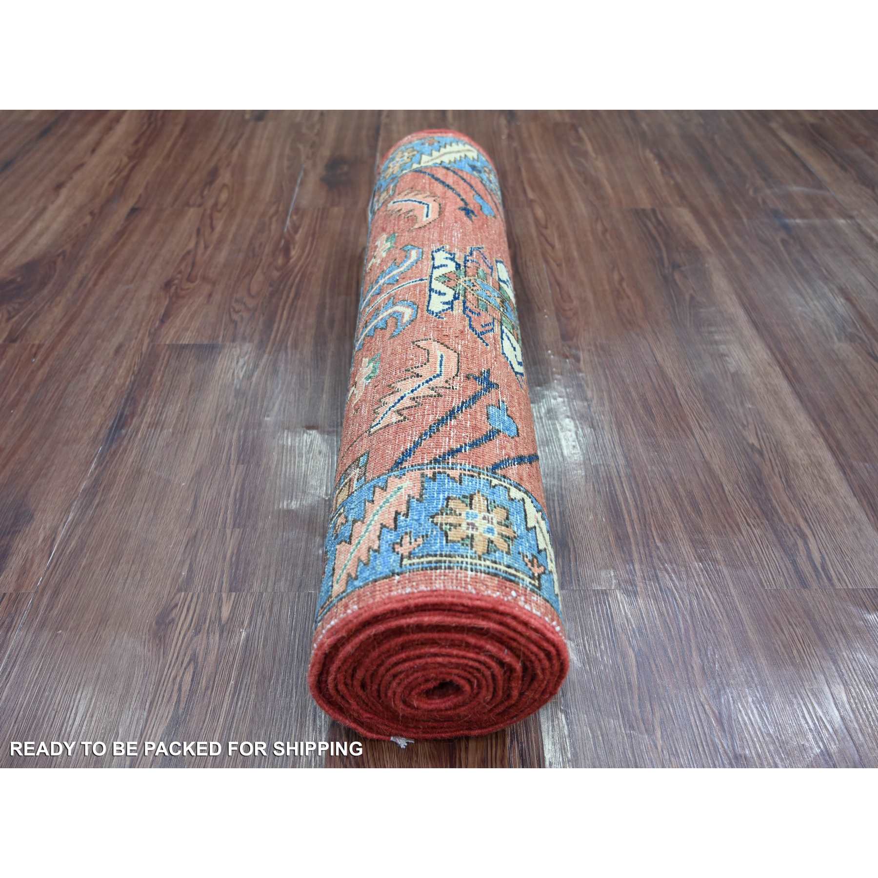 Tribal-Geometric-Hand-Knotted-Rug-107900