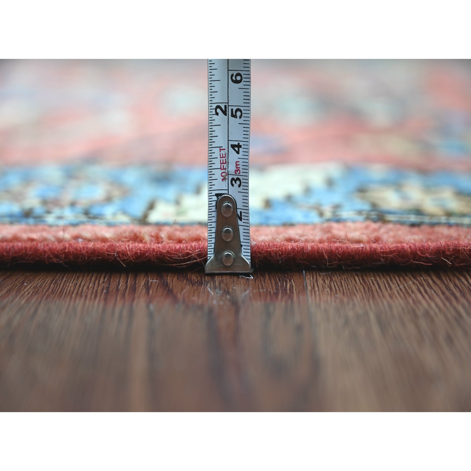 Tribal-Geometric-Hand-Knotted-Rug-107900