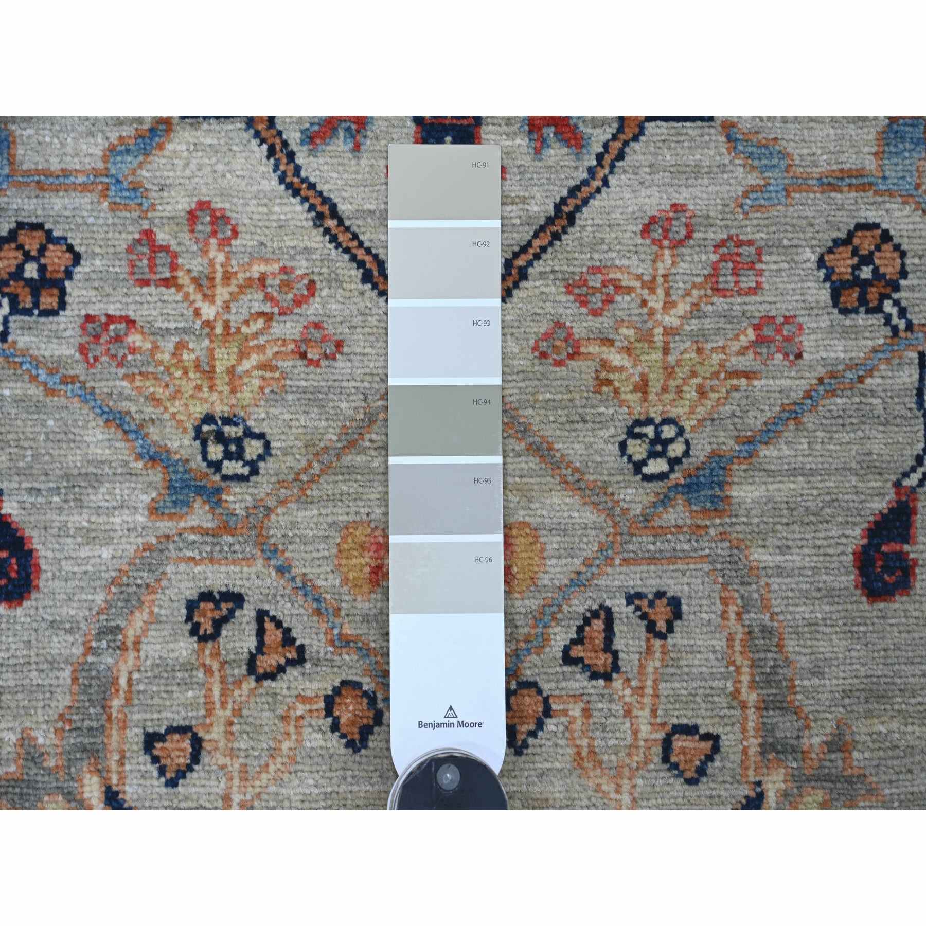 Tribal-Geometric-Hand-Knotted-Rug-107905