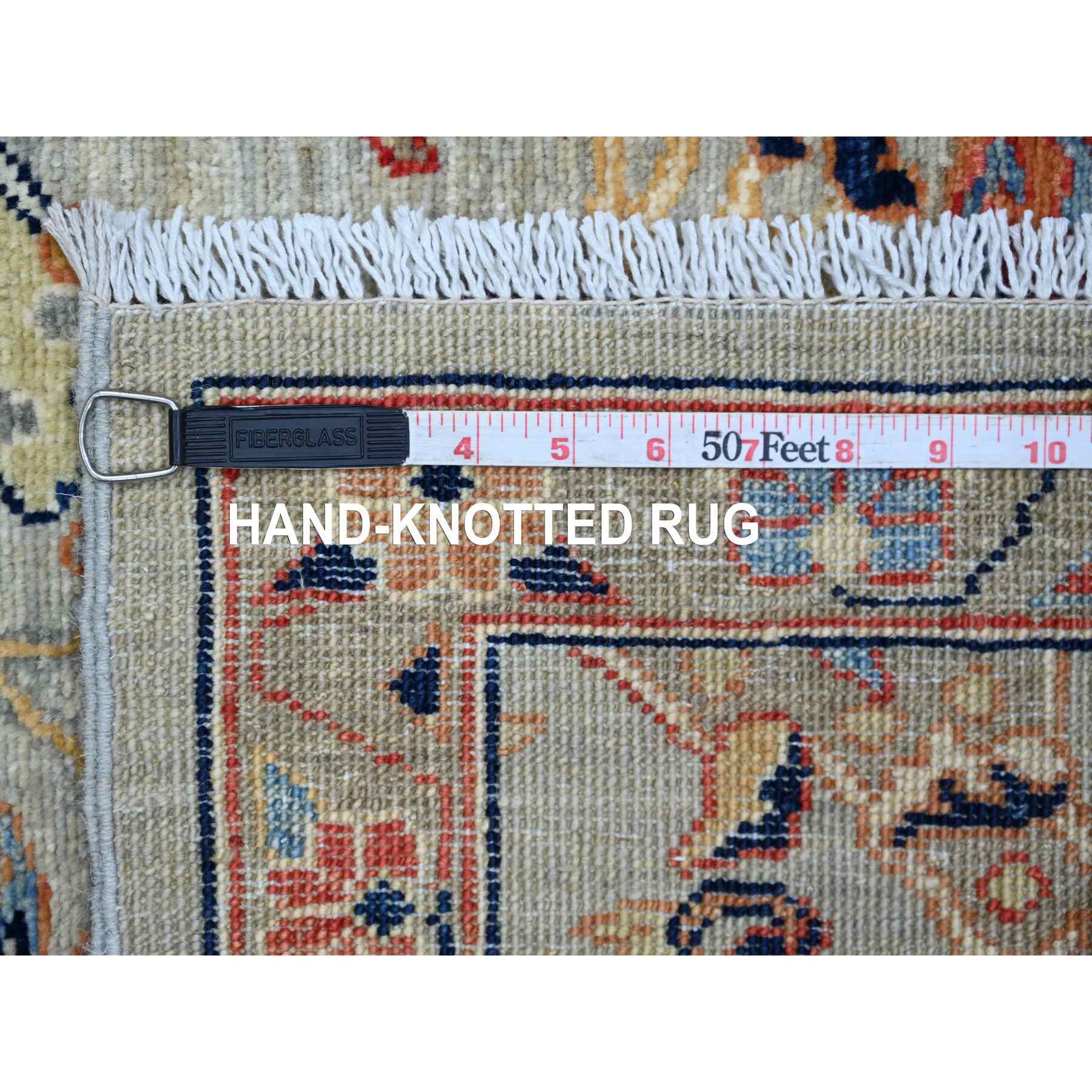 Tribal-Geometric-Hand-Knotted-Rug-107905