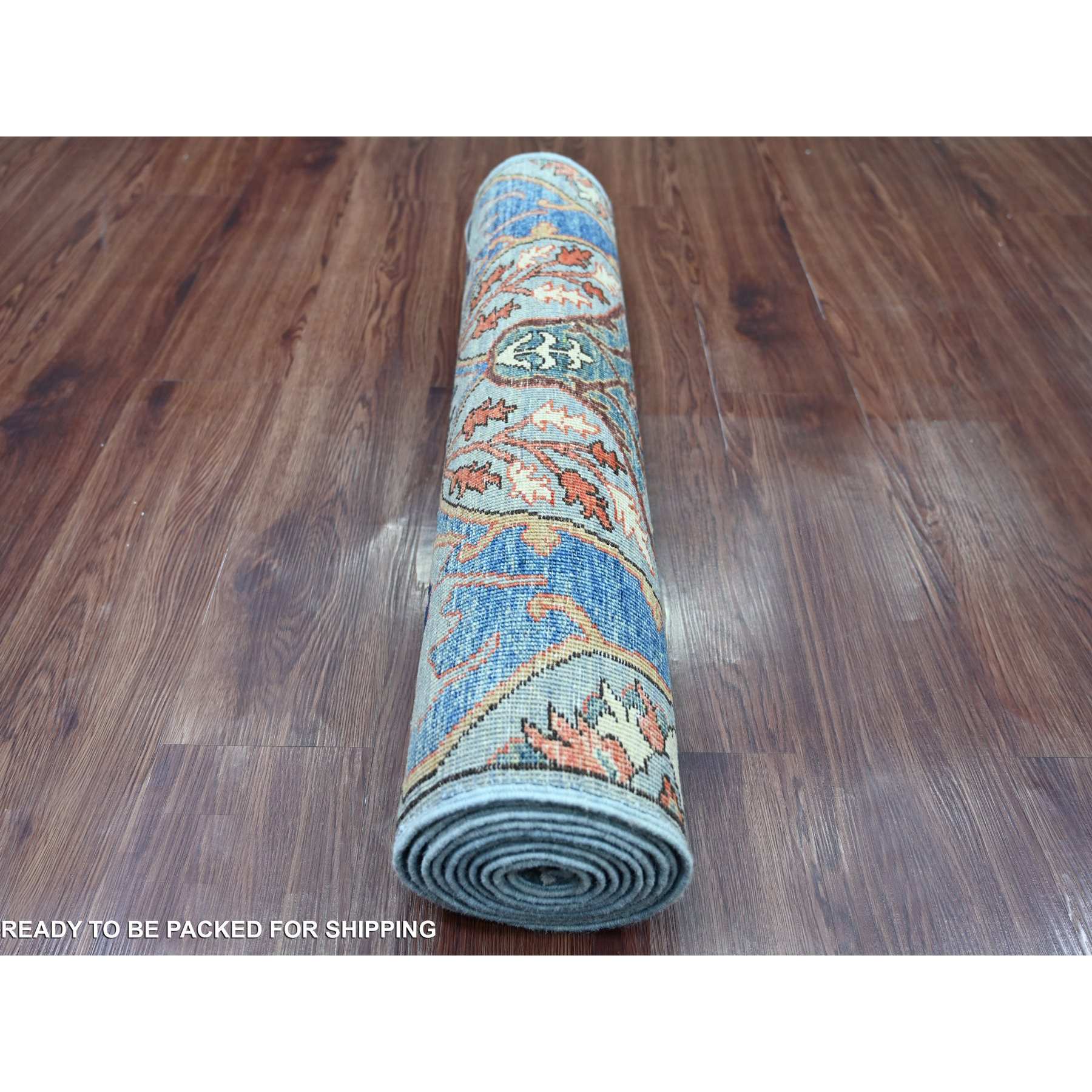 Tribal-Geometric-Hand-Knotted-Rug-107910