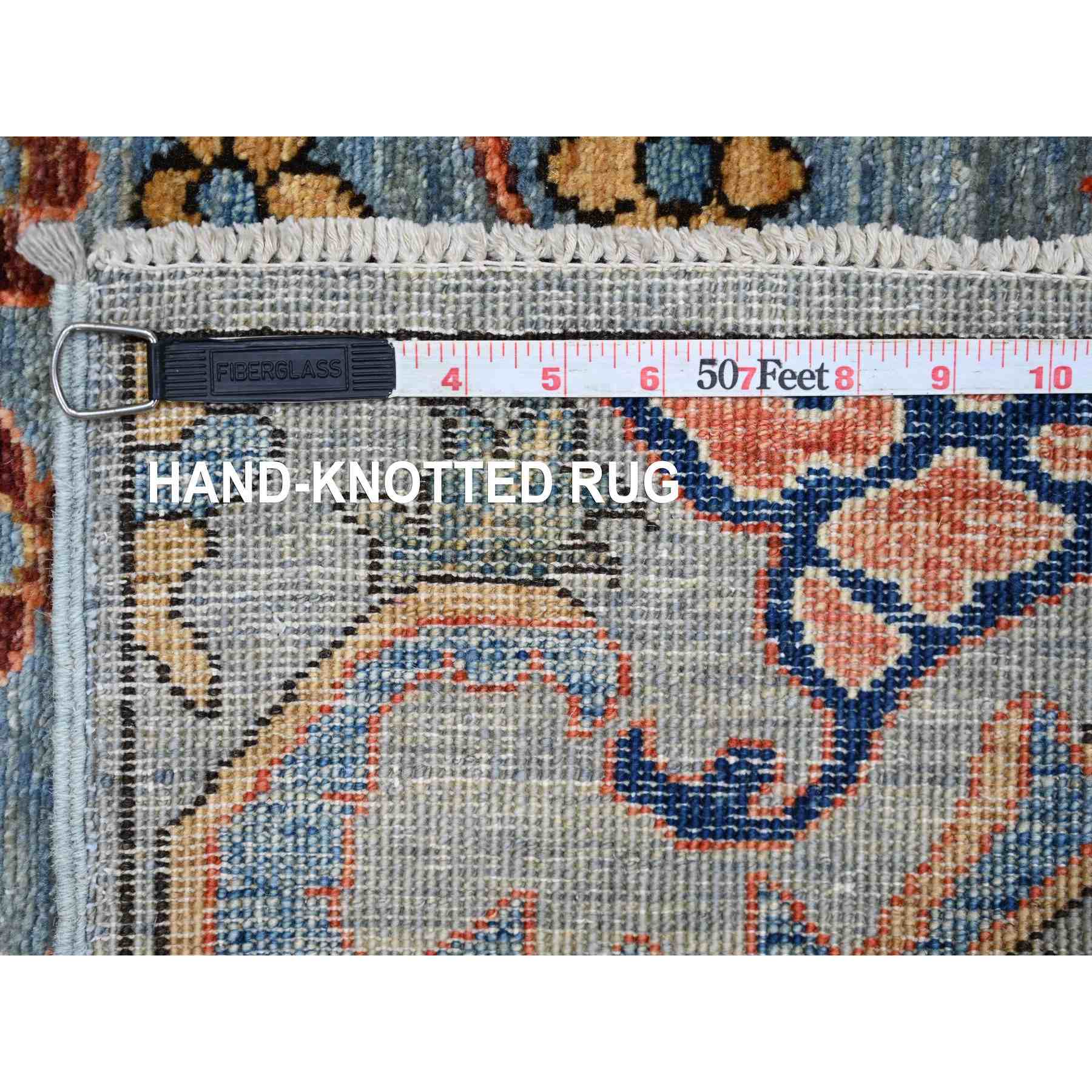 Tribal-Geometric-Hand-Knotted-Rug-107910