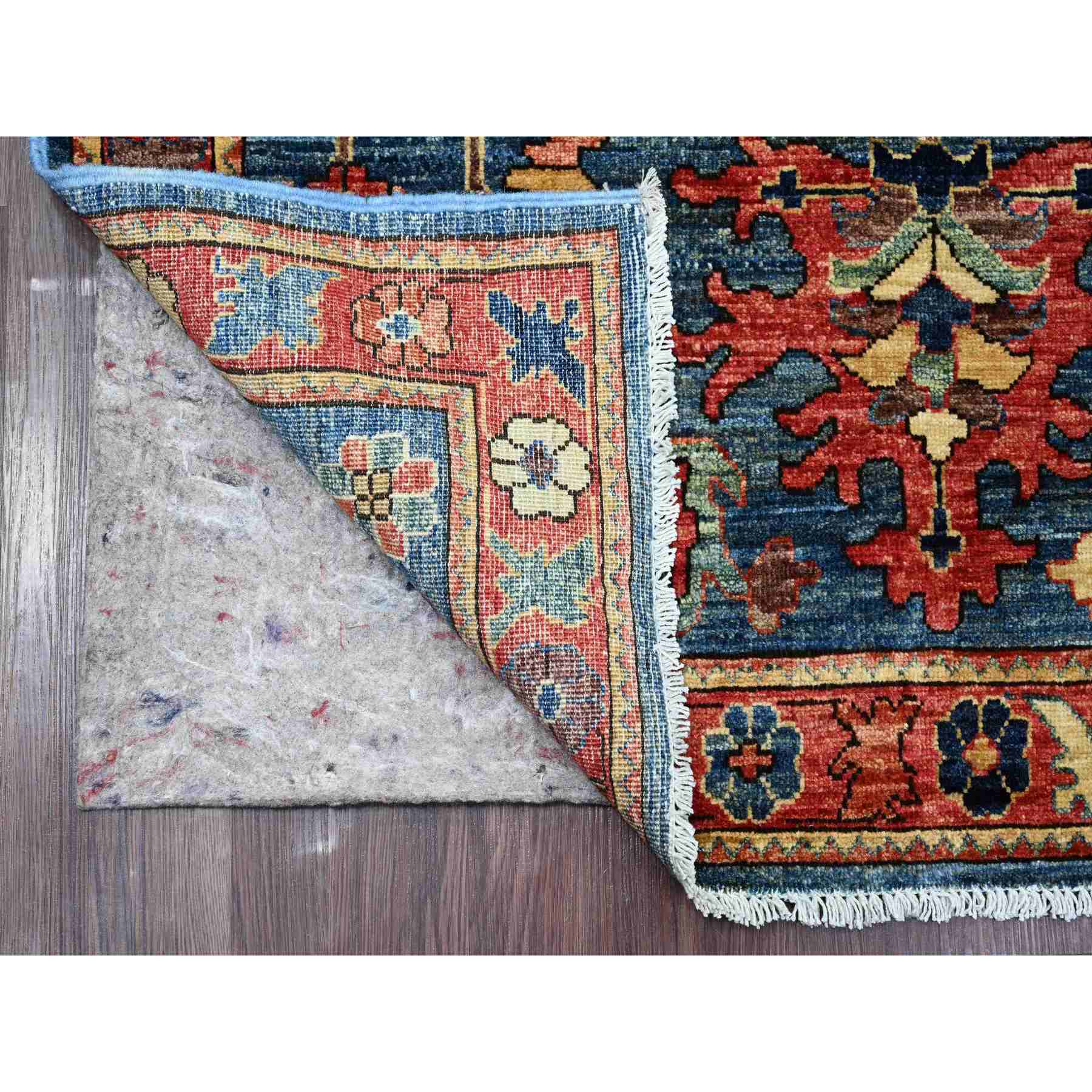 Tribal-Geometric-Hand-Knotted-Rug-107985