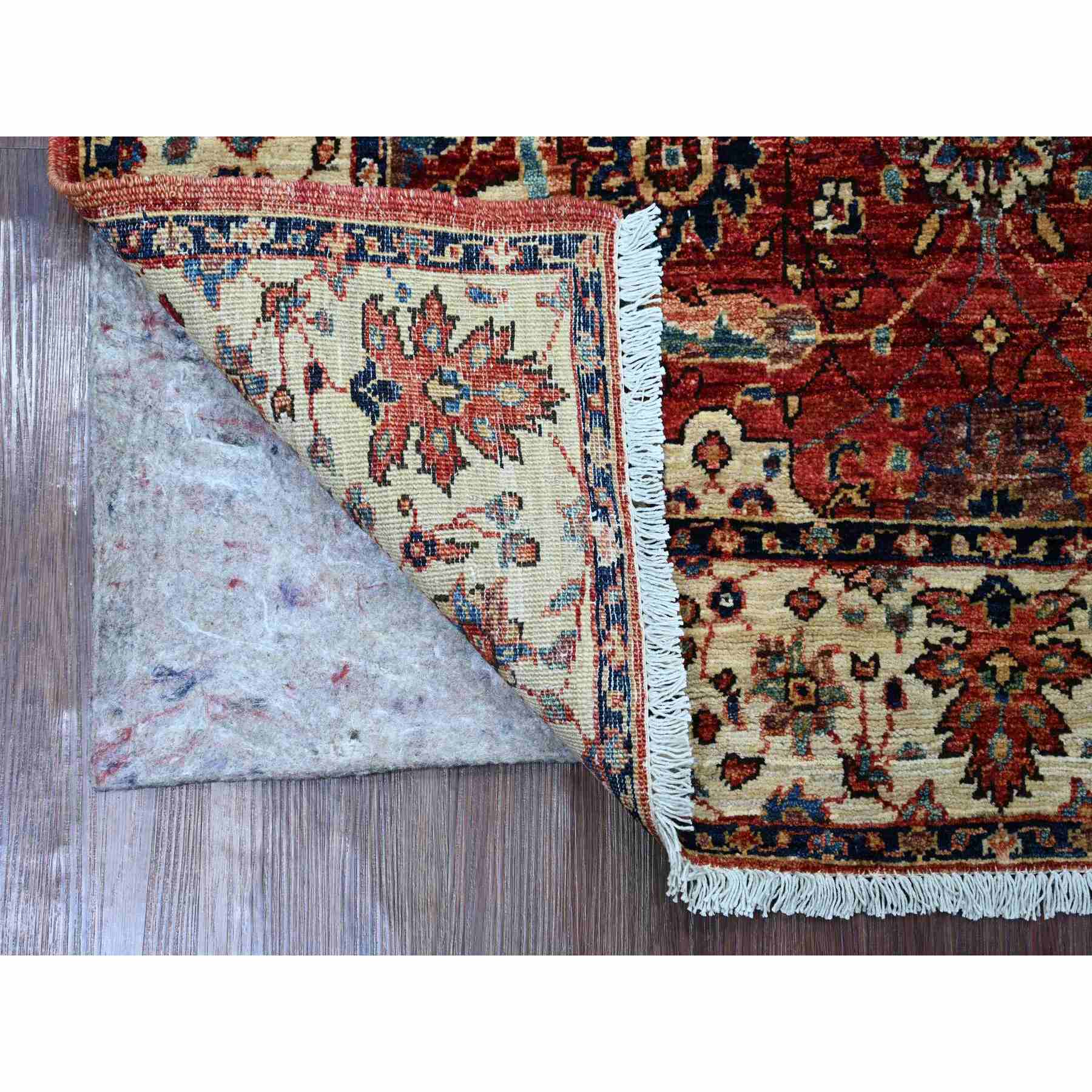 Tribal-Geometric-Hand-Knotted-Rug-107990