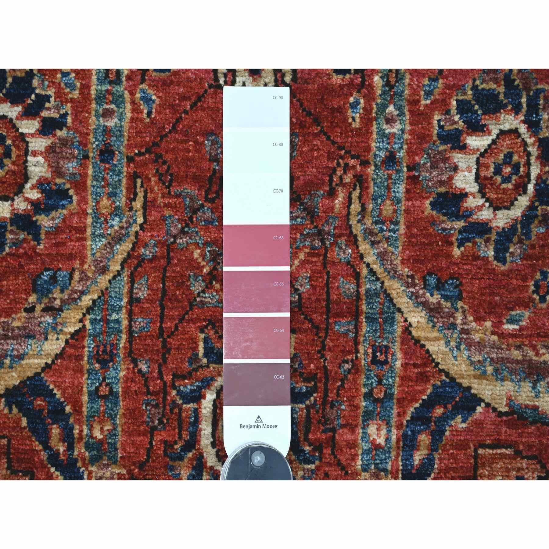 Tribal-Geometric-Hand-Knotted-Rug-107990