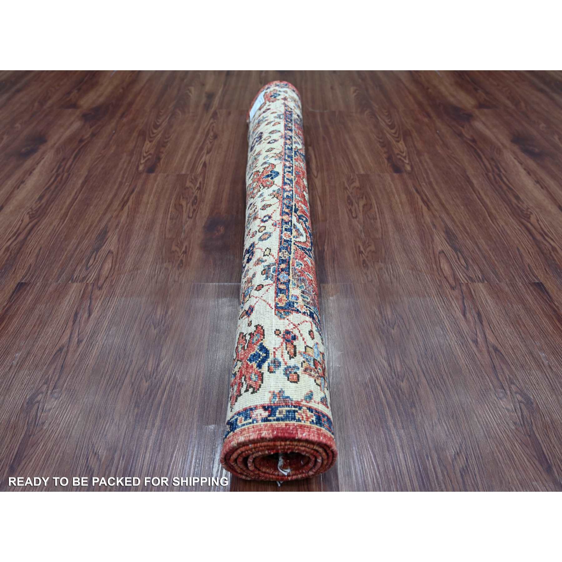 Tribal-Geometric-Hand-Knotted-Rug-107990
