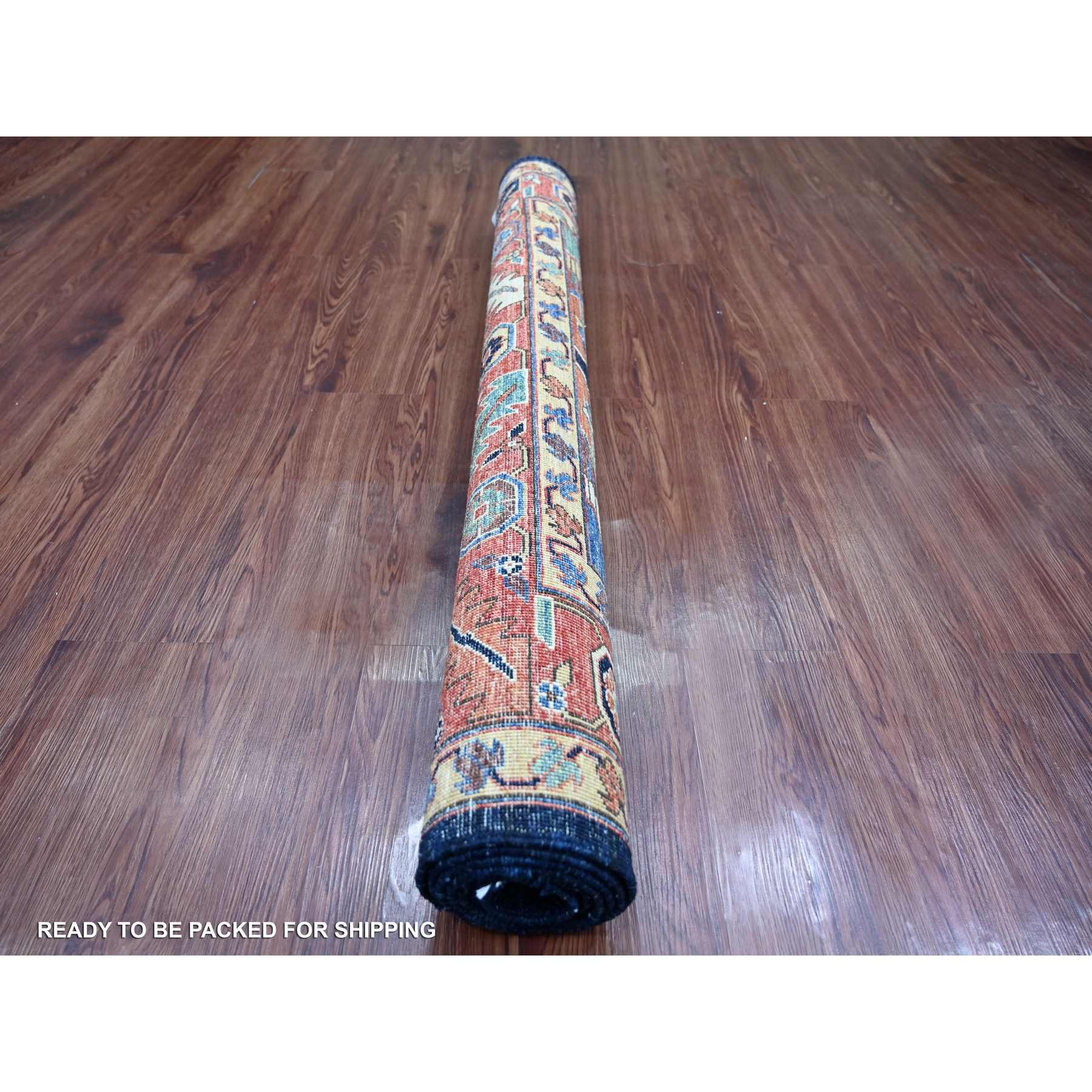 Tribal-Geometric-Hand-Knotted-Rug-108005