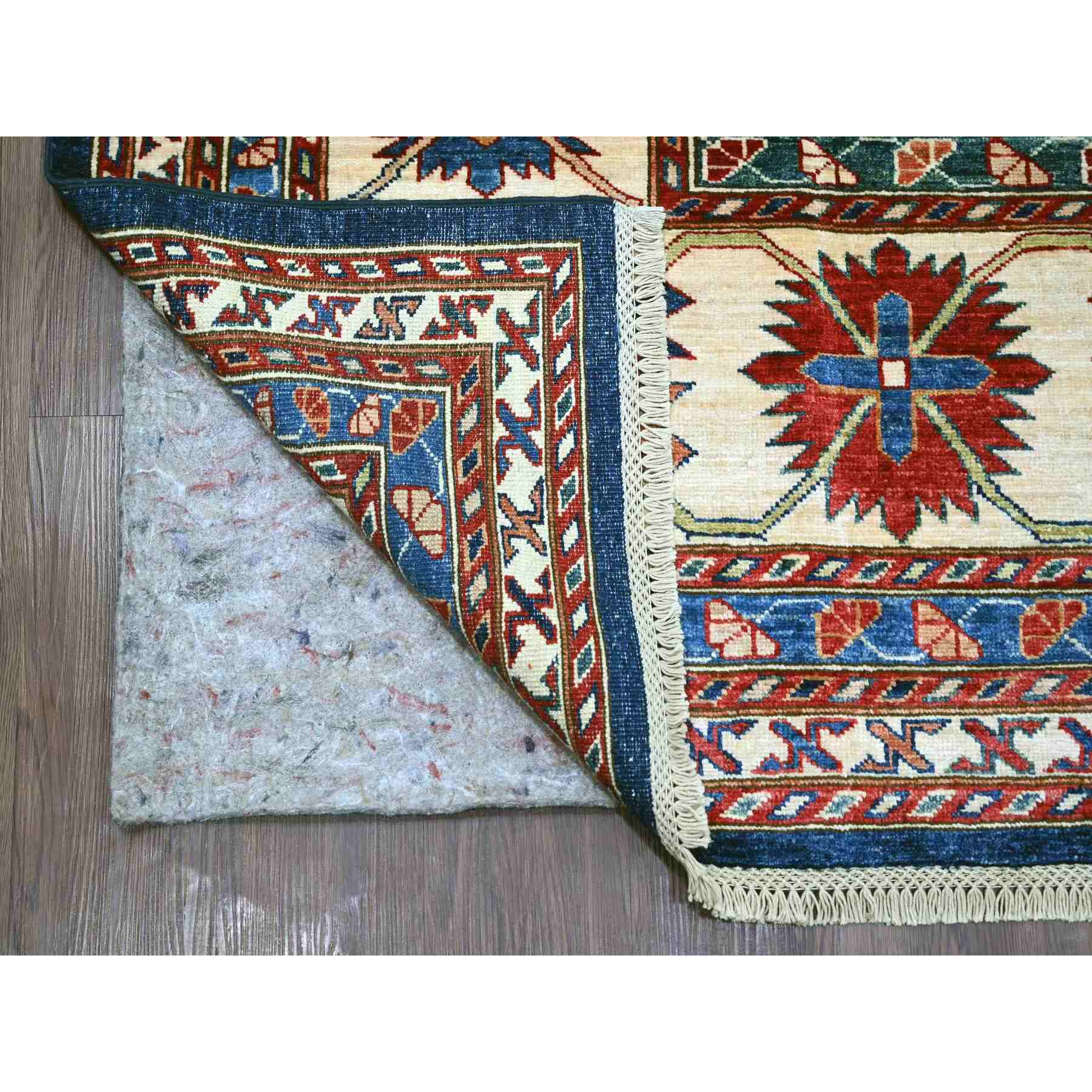 Tribal-Geometric-Hand-Knotted-Rug-108110
