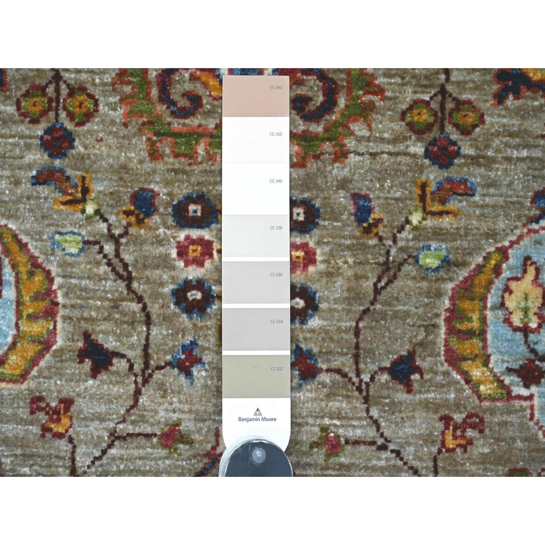 Tribal-Geometric-Hand-Knotted-Rug-108115