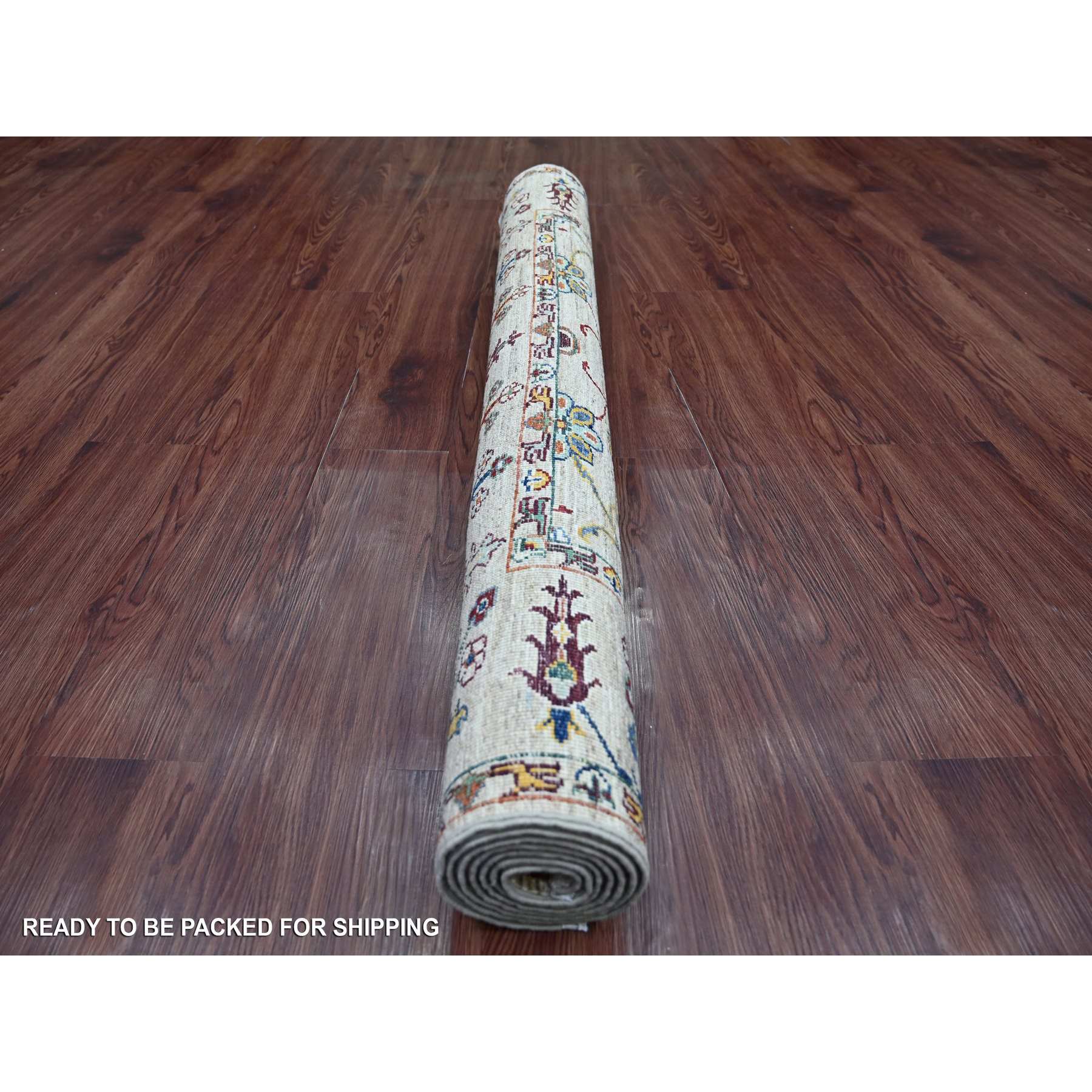 Tribal-Geometric-Hand-Knotted-Rug-108120