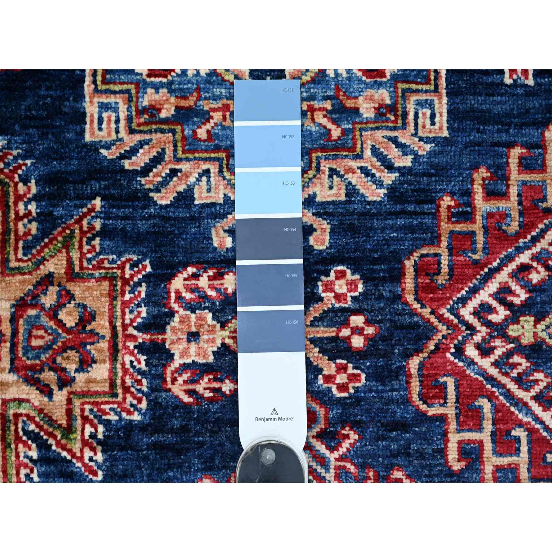 Tribal-Geometric-Hand-Knotted-Rug-108125